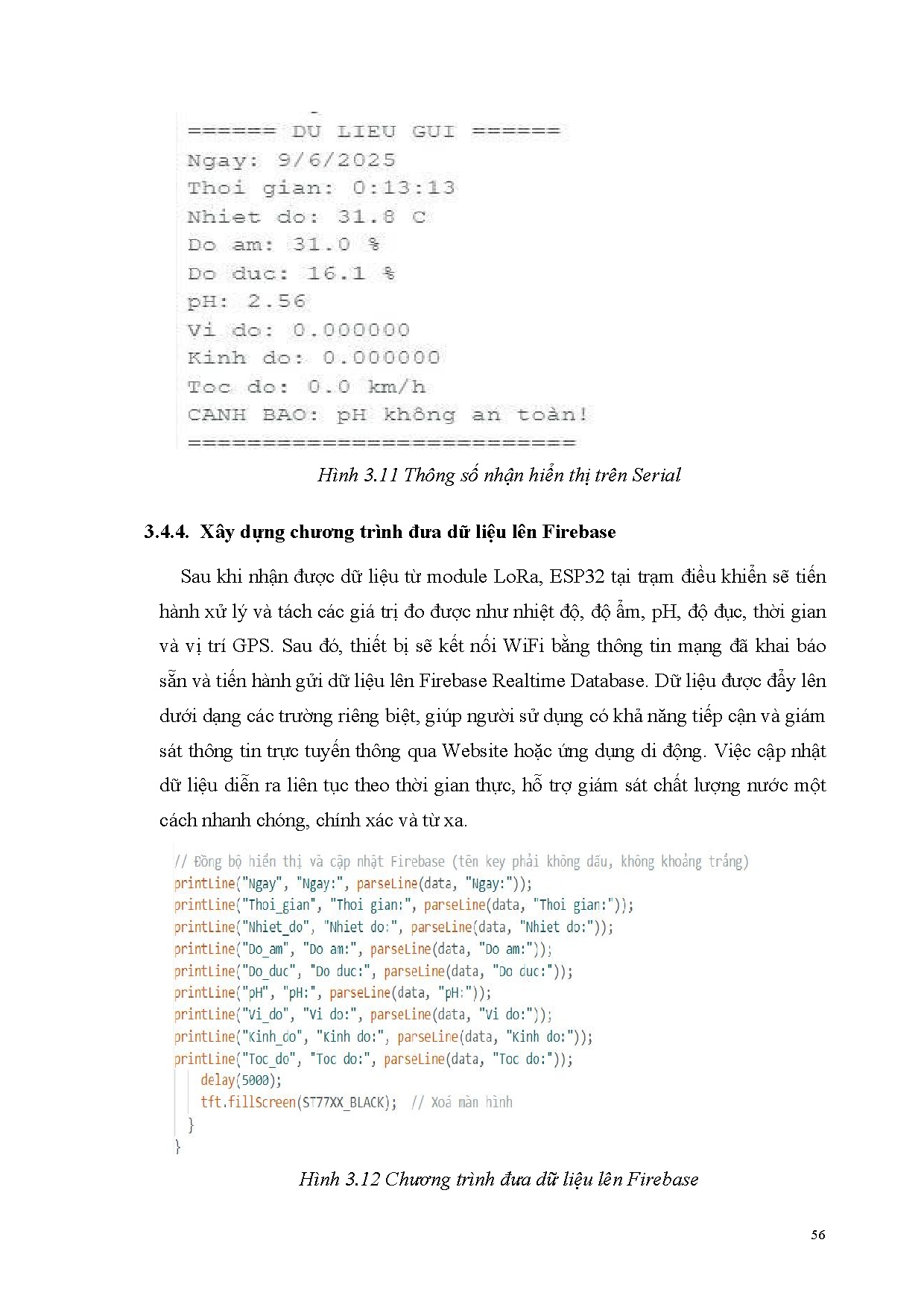 Đồ án tốt nghiệp - Thiết kế thiết bị đo chất lượng nước tại ao nuôi thủy sản - Trang 57
