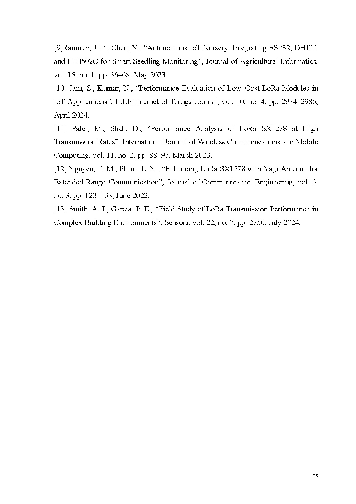 Đồ án tốt nghiệp - Thiết kế thiết bị đo chất lượng nước tại ao nuôi thủy sản - Trang 76