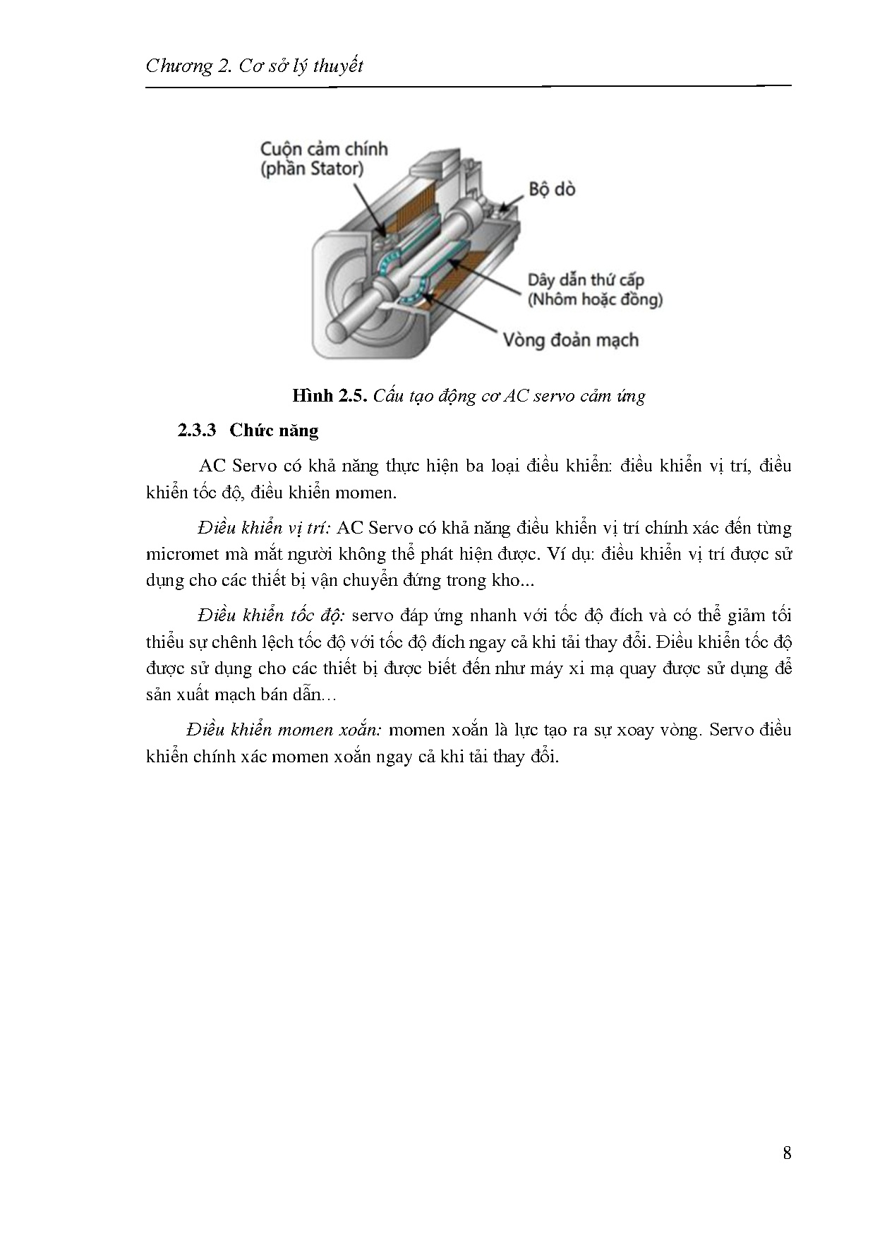 Đồ án tốt nghiệp - Thiết kế, thi công mô hình hệ thống đồng bộ Servo - Trang 21
