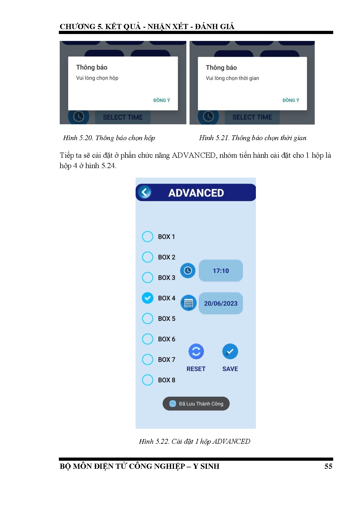 Đồ án tốt nghiệp - Thiết kế và thi công mô hình hộp thuốc hỗ trợ người bệnh - Trang 69