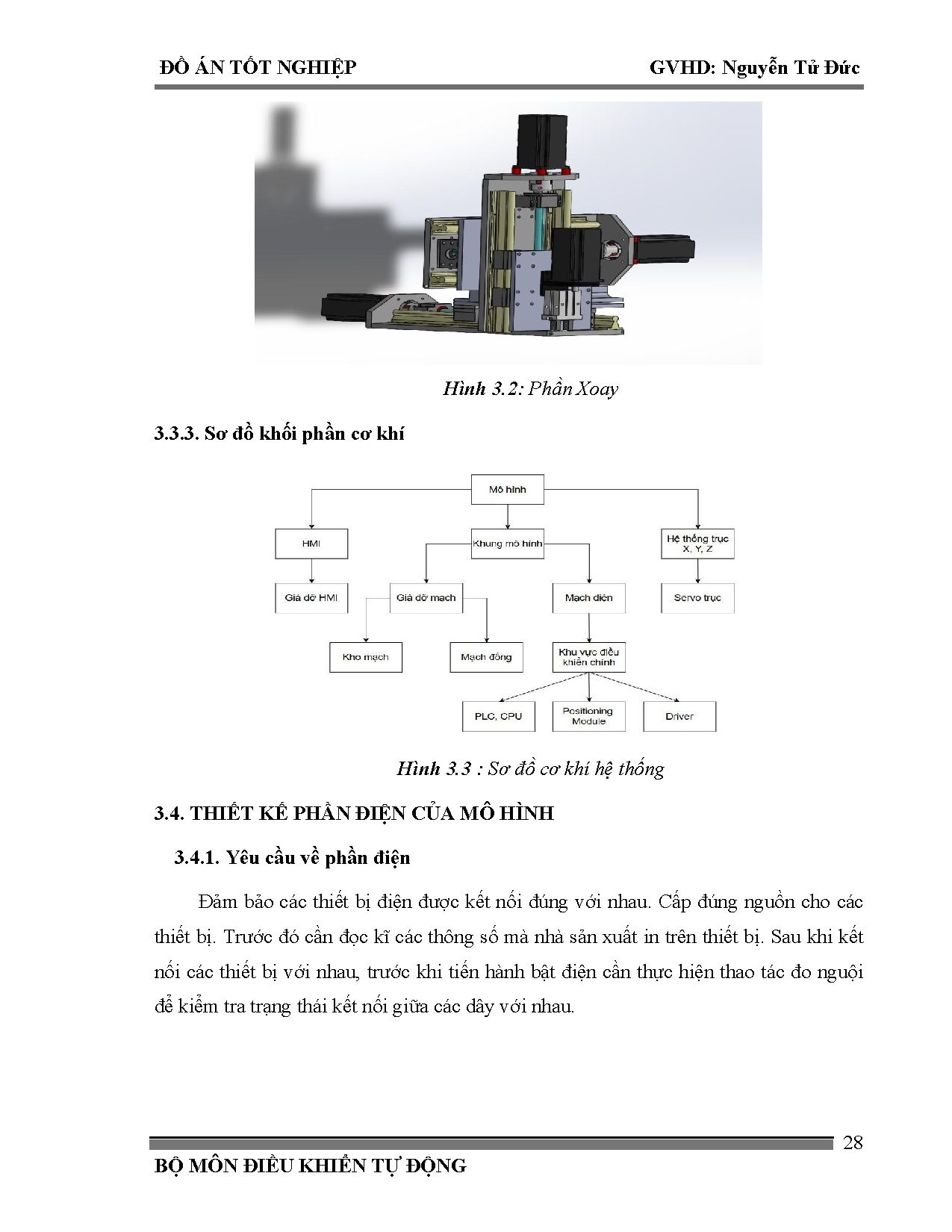 Đồ án tốt nghiệp - Ứng dụng Pick&amp;Place 3 trục điều khiển hệ thống lắp ráp linh kiện tự động - Trang 49