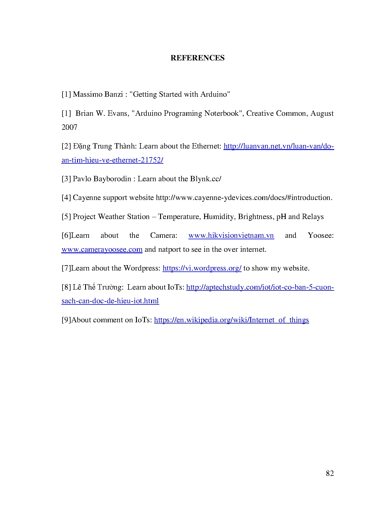 Đồ án tốt nghiệp - Intelligent greenhouse control and monitoring model design using IoT ( IOT - Trang 98