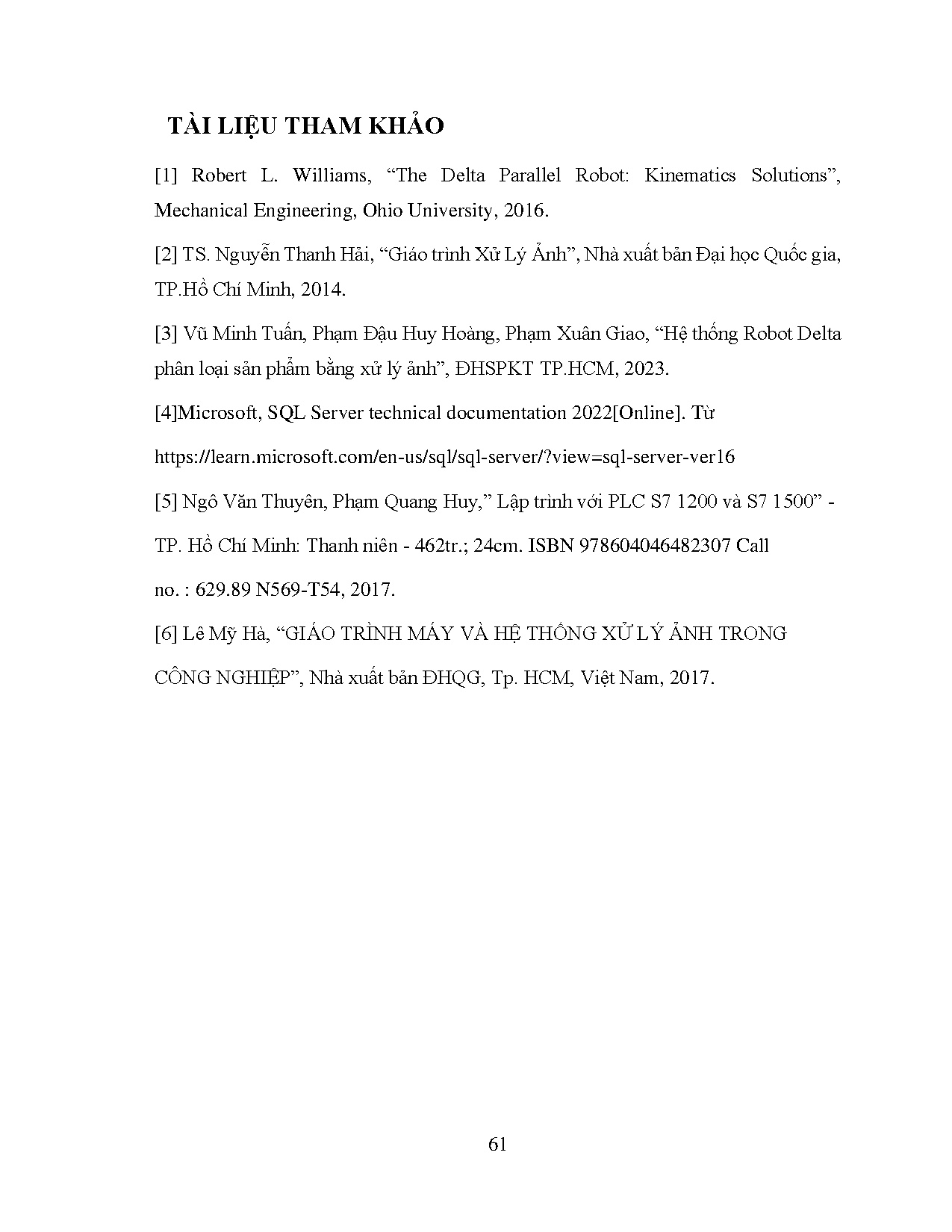 Đồ án tốt nghiệp - Thiết kế và điều khiển robot Delta phân loại sản phẩm - Trang 76