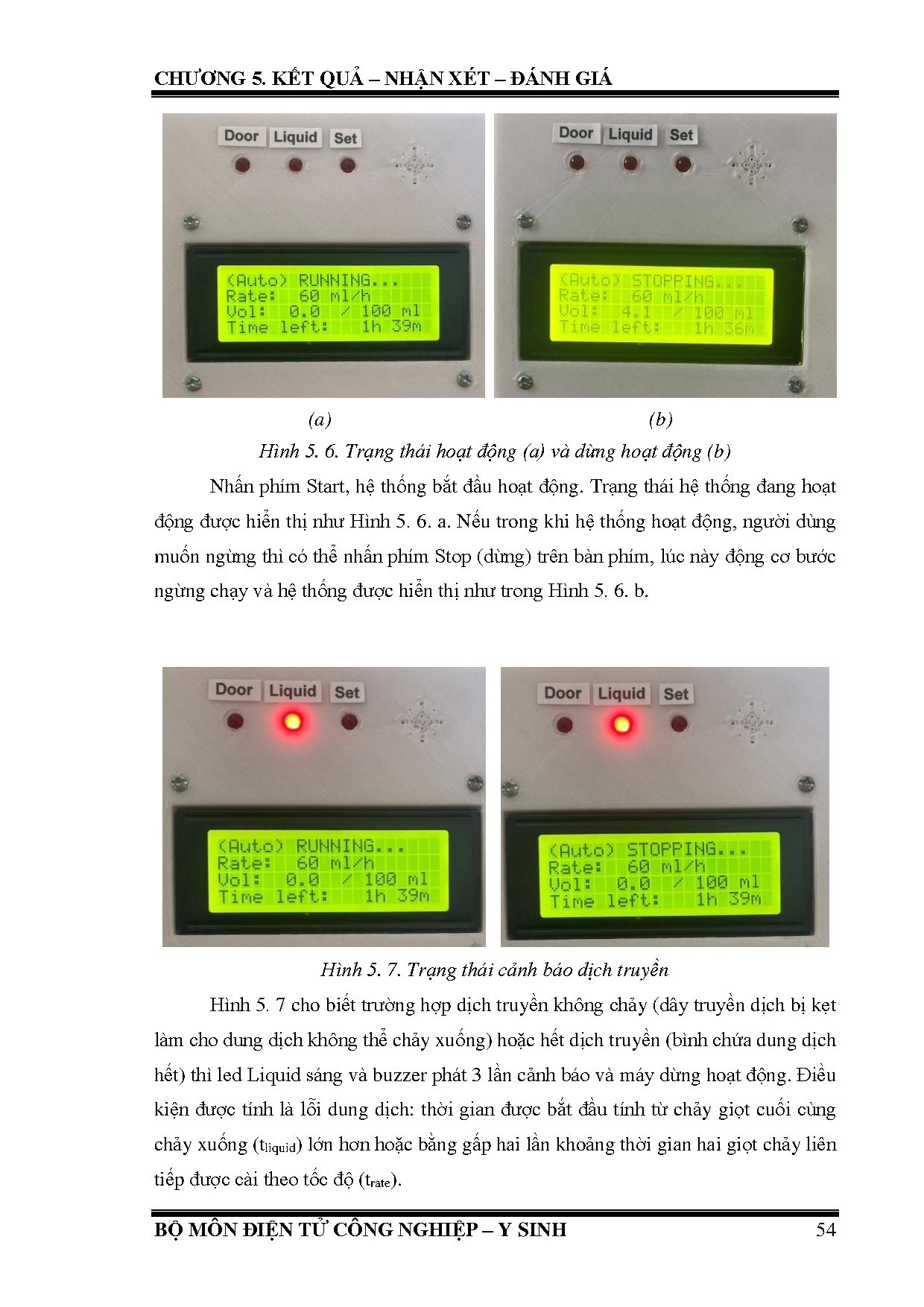 Đồ án tốt nghiệp - Thiết kế và thi công máy truyền dịch sử dụng trong y tế - Trang 69