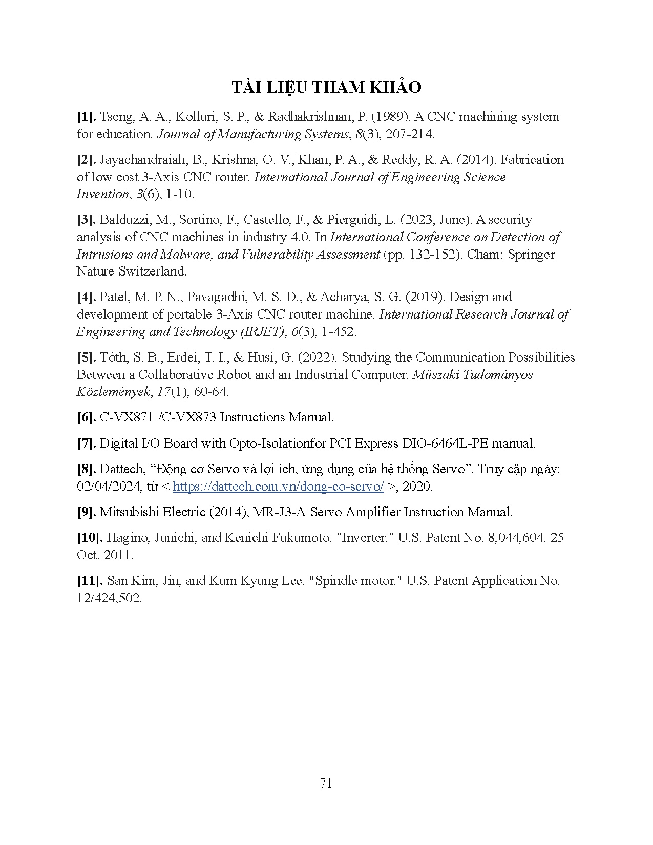 Ảnh một số trang tài liệu