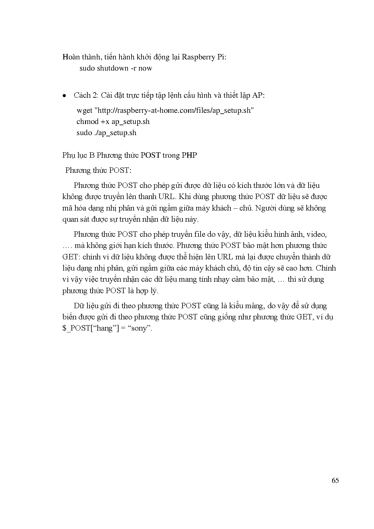 Ảnh một số trang tài liệu