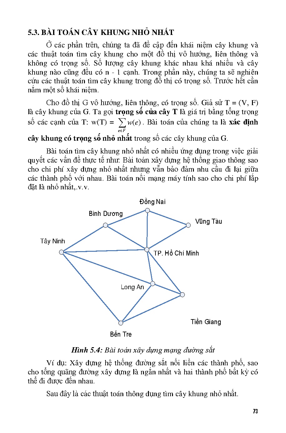 Giáo trình Lý thuyết đồ thị (HCMUTE) - Trang 74