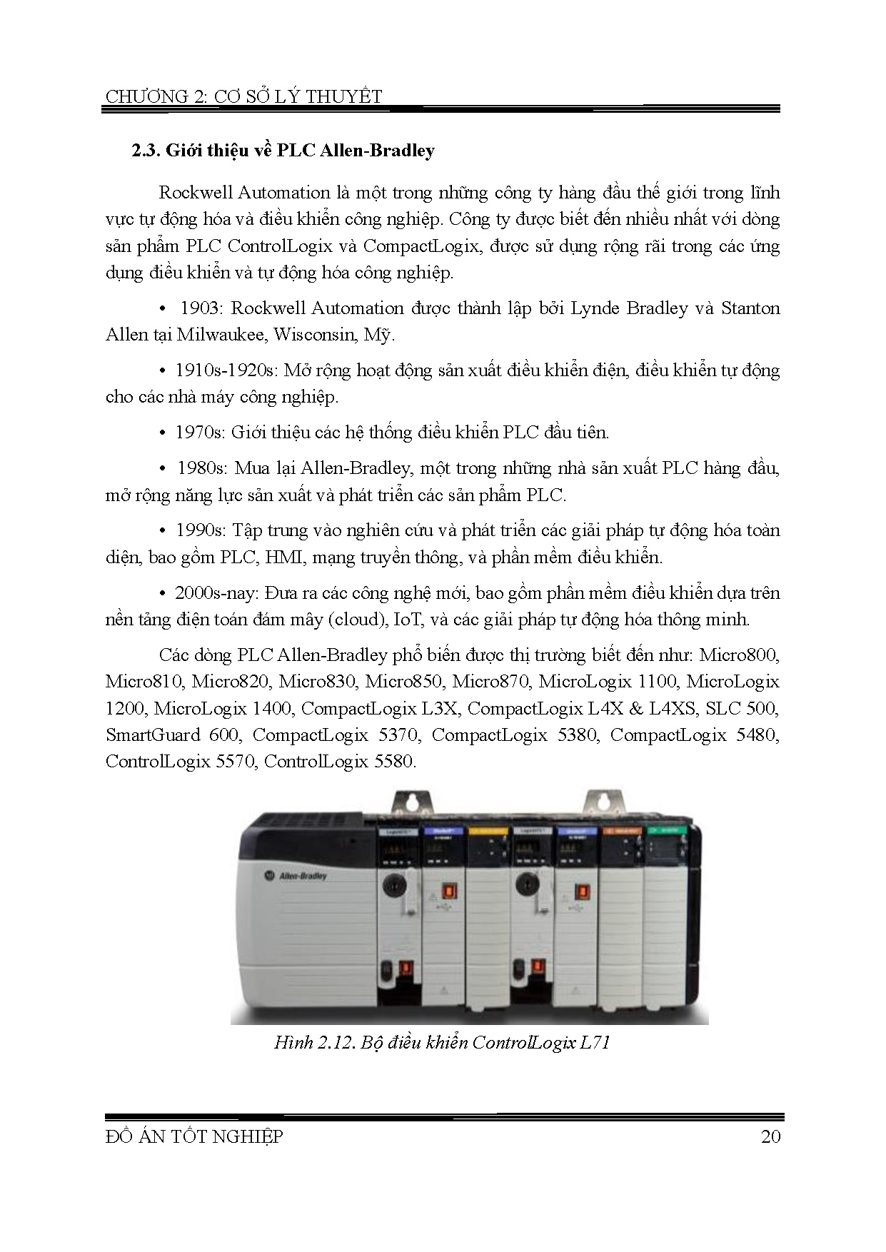 Đồ án tốt nghiệp - Nghiên cứu ứng dụng tính năng dự phòng qua mạng Controlnet - Trang 35