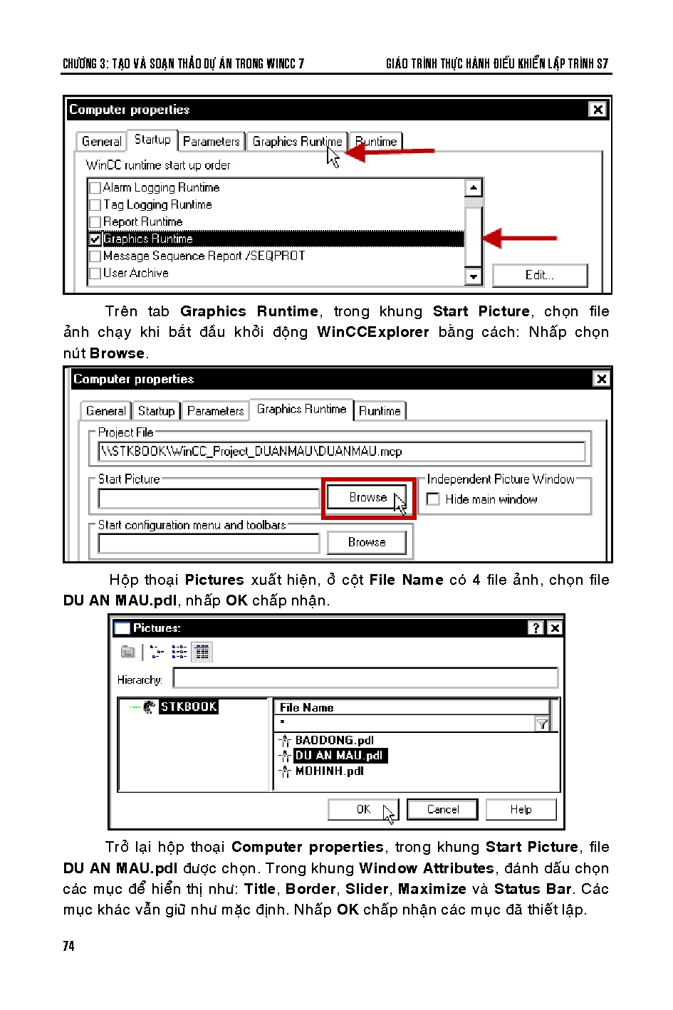 Giáo trình thực hành điều khiển lập trình S7 (HCMUTE) - Trang 76