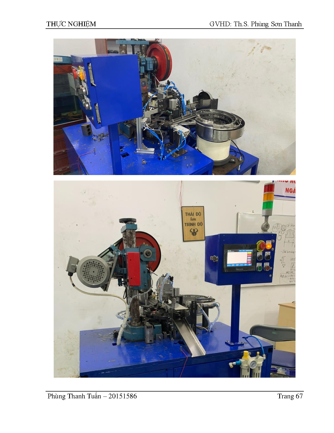 Đồ án tốt nghiệp - Thiết kế và thi công máy cấp và dập tán tự động cho Công ty Minh Tâm - Trang 89