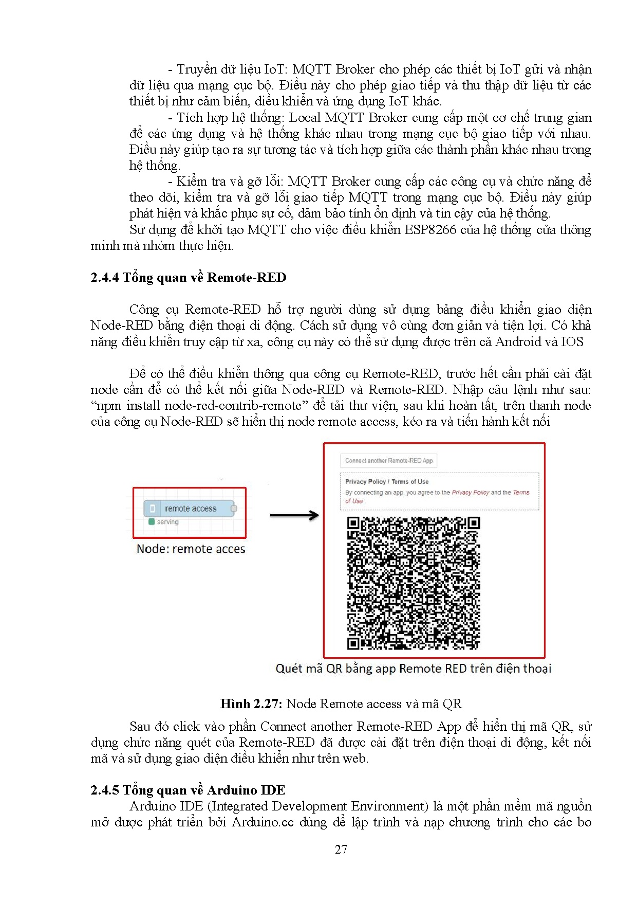 Đồ án tốt nghiệp - Hệ thống cửa khóa sử dụng màn hình cảm ứng và vân tay tích hợp Iots - Trang 39