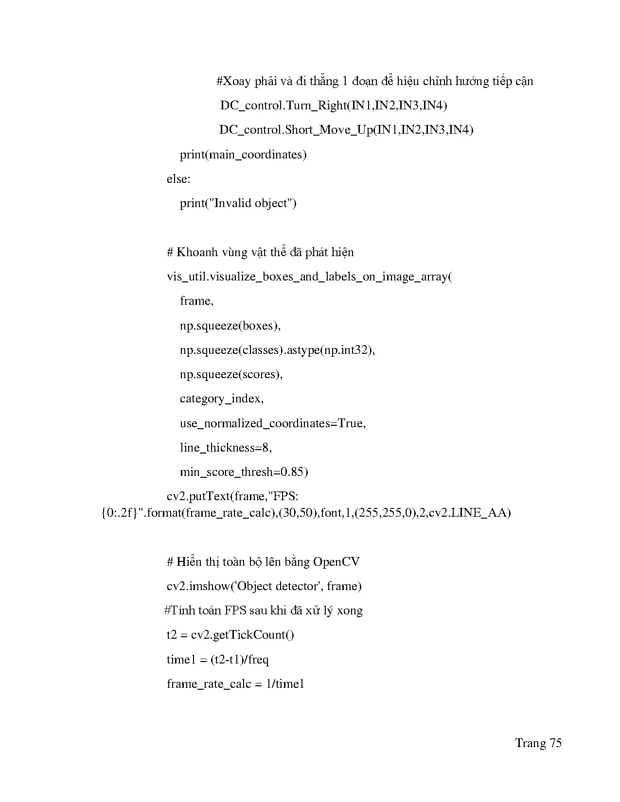 Đồ án tốt nghiệp - Robot hút bụi tự động - Trang 89