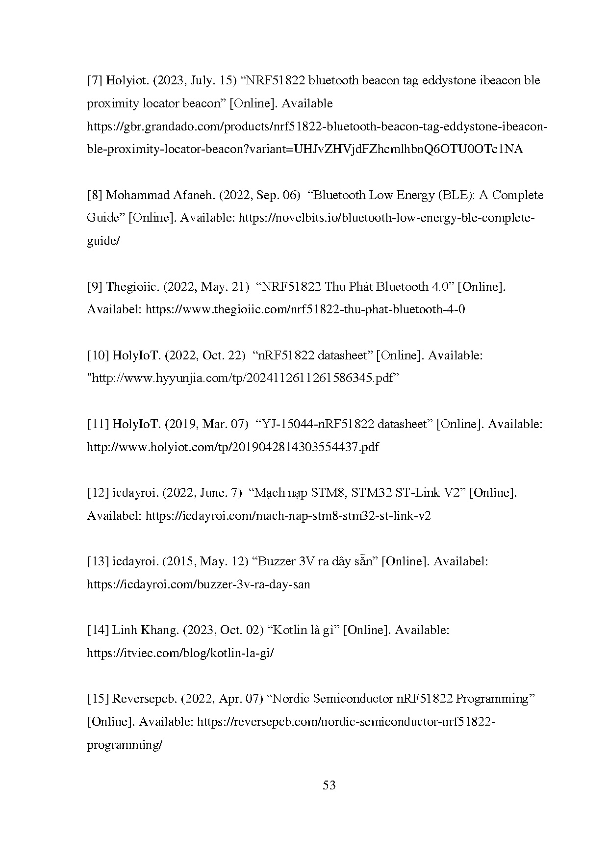 Ảnh một số trang tài liệu