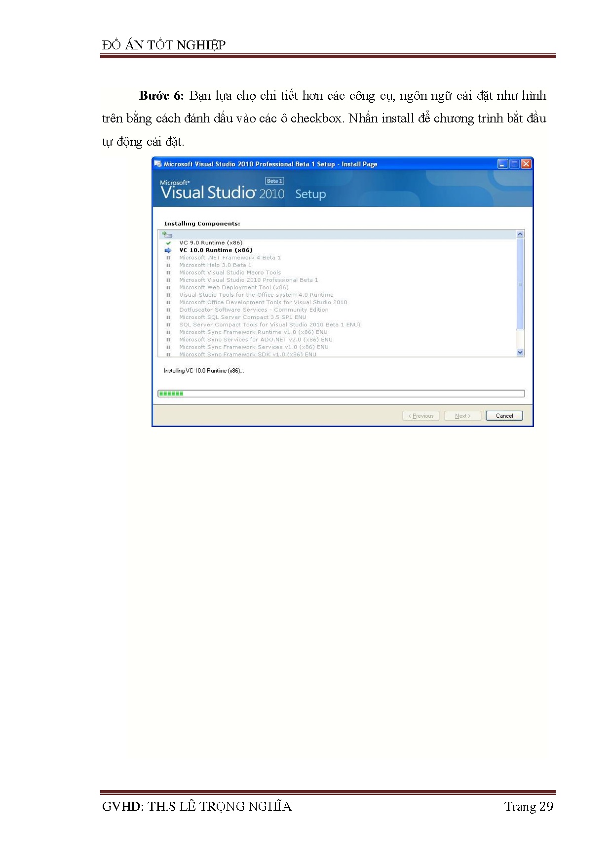 Ảnh một số trang tài liệu