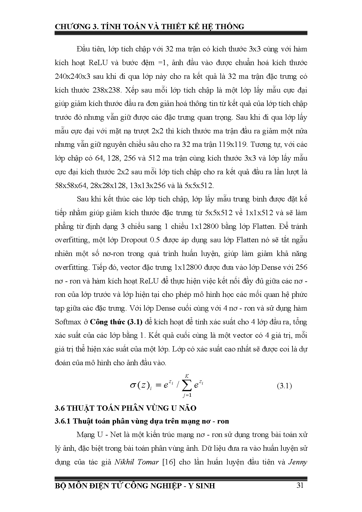 Đồ án tốt nghiệp - Xây dựng thuật toán phân vùng để phân loại và xác định kích thước khối u não - Trang 51