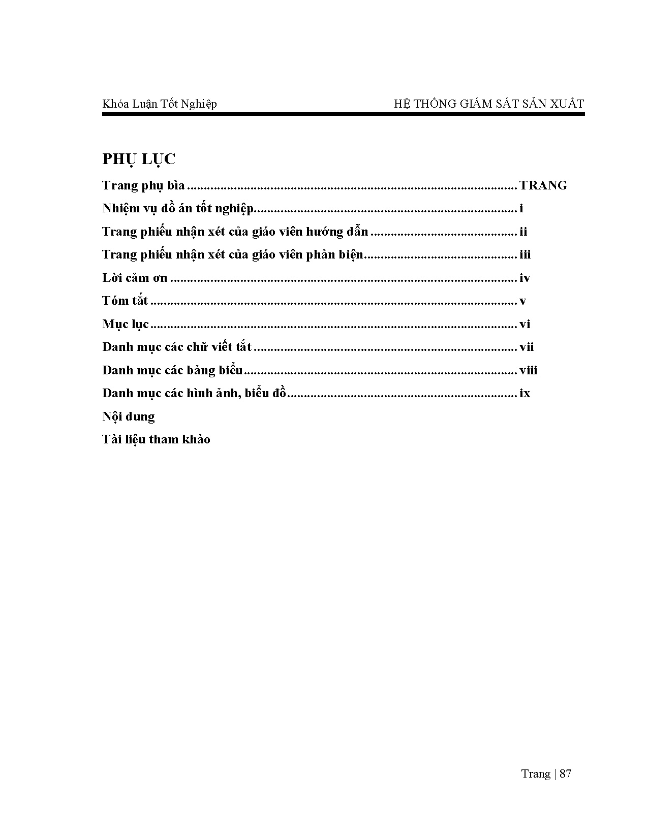 Ảnh một số trang tài liệu