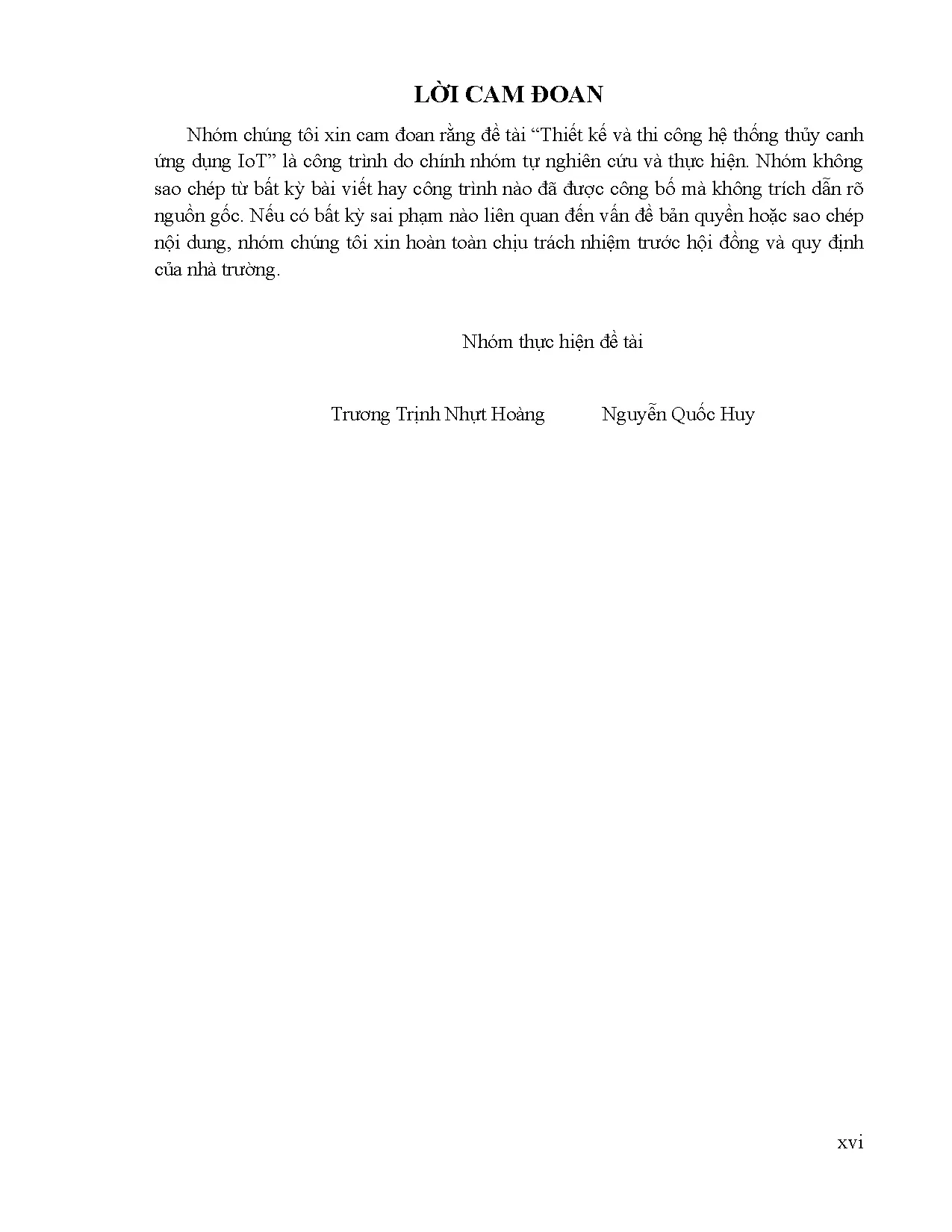 Đồ án tốt nghiệp - Thiết kế và thi công mô hình trồng rau thủy canh trong nhà kính ứng dụng IOT - Trang 4