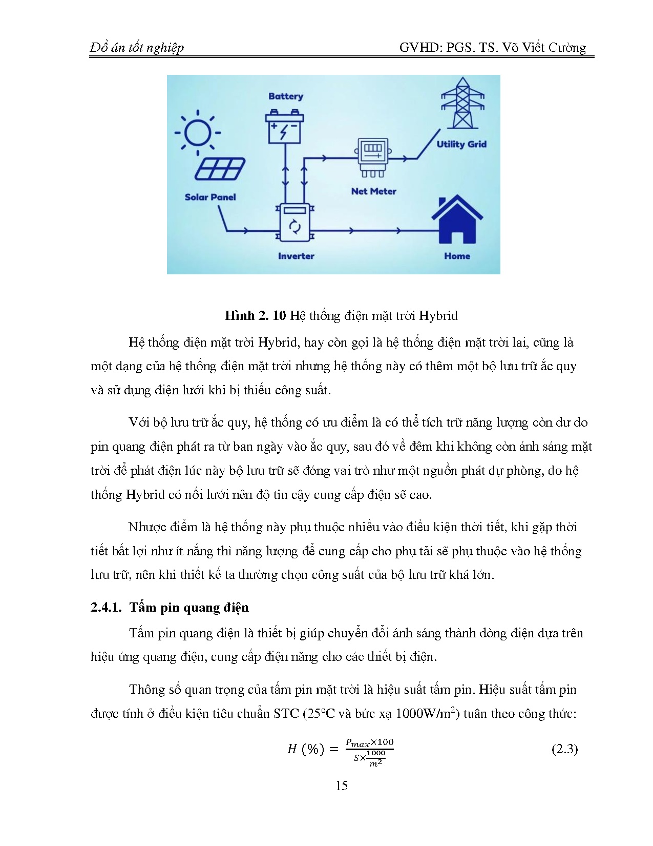 Đồ án tốt nghiệp - Thiết kế mô hình tiêu thụ năng lượng thuần bằng không cho tòa F1 Trường ĐHSPKTTCM - Trang 28