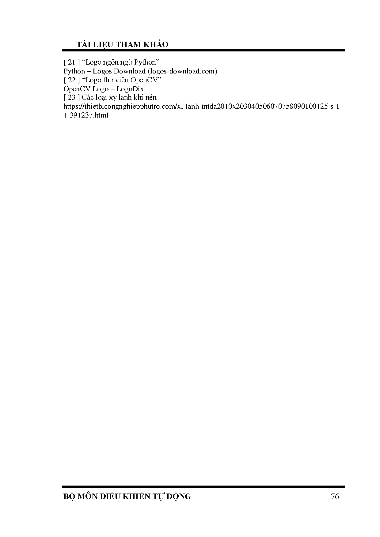 Đồ án tốt nghiệp - Hệ thống kiểm tra, thống kê lỗi và phân loại mạch PCB - Trang 91