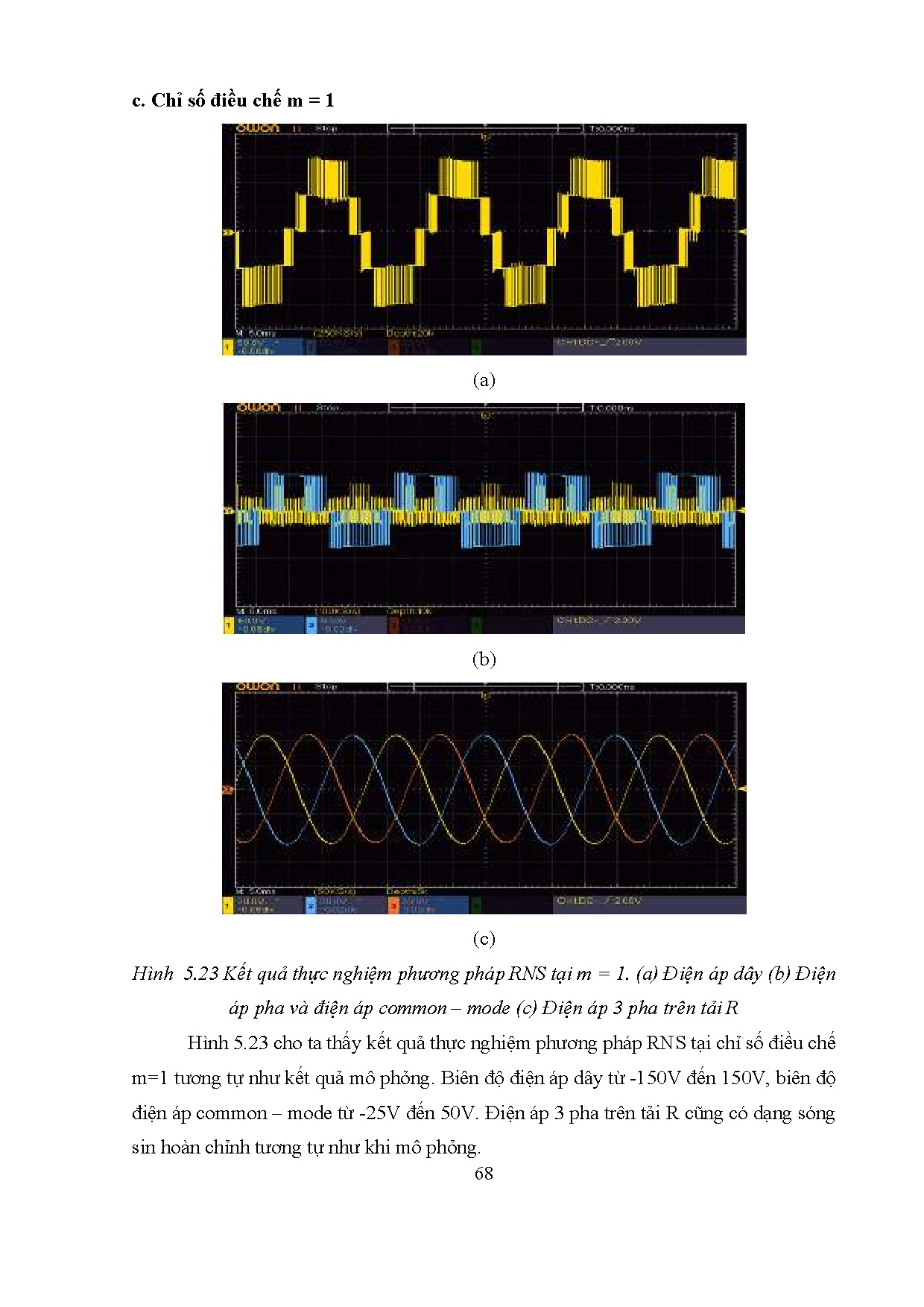 Đồ án tốt nghiệp - Giảm điện áp Common - Mode cho bộ nghịch lưu 3 pha 3 bậc - Trang 84