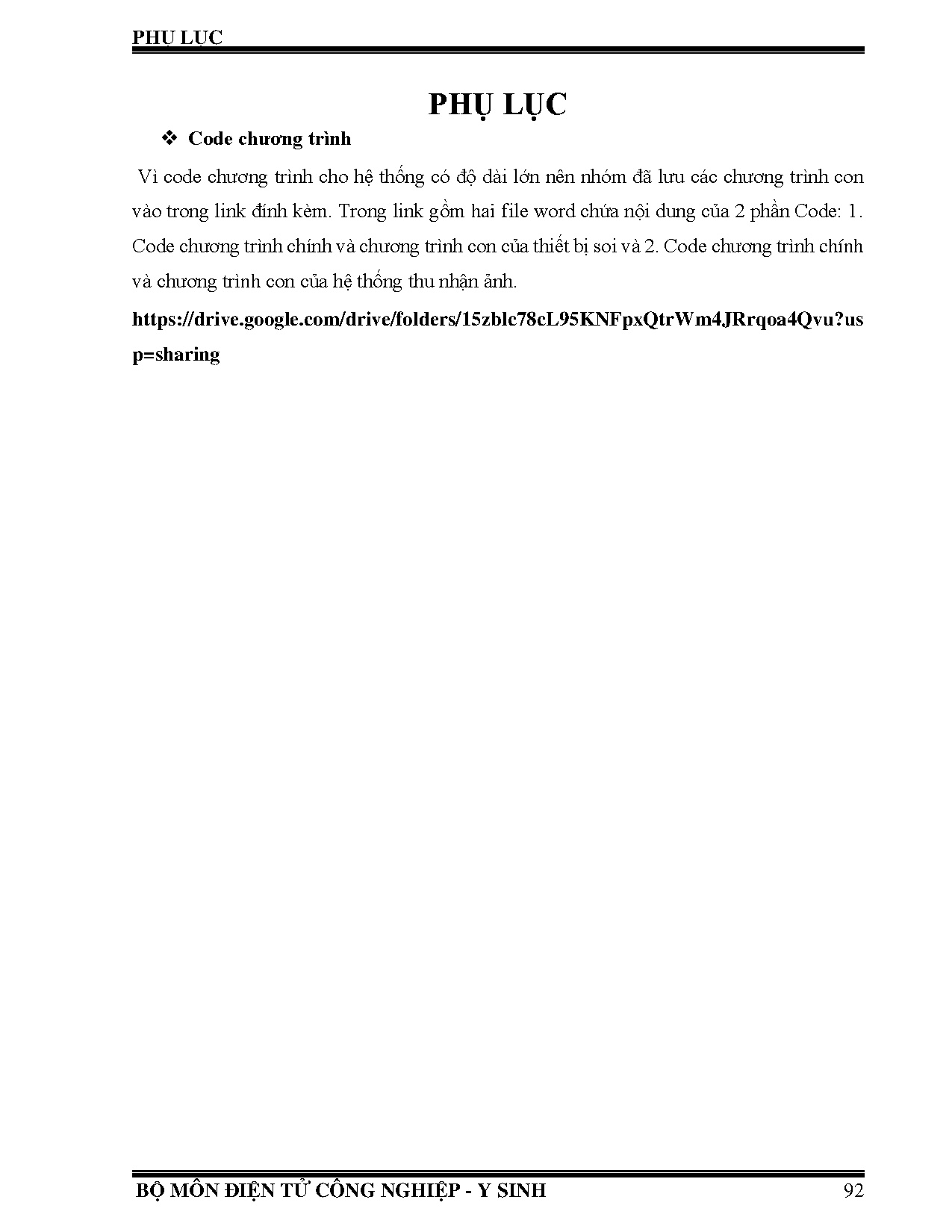 Đồ án tốt nghiệp - Thiết kế và thi công thiết bị soi quang học hỗ trợ phát hiện các bất T ở VBNÁSĐ - Trang 108