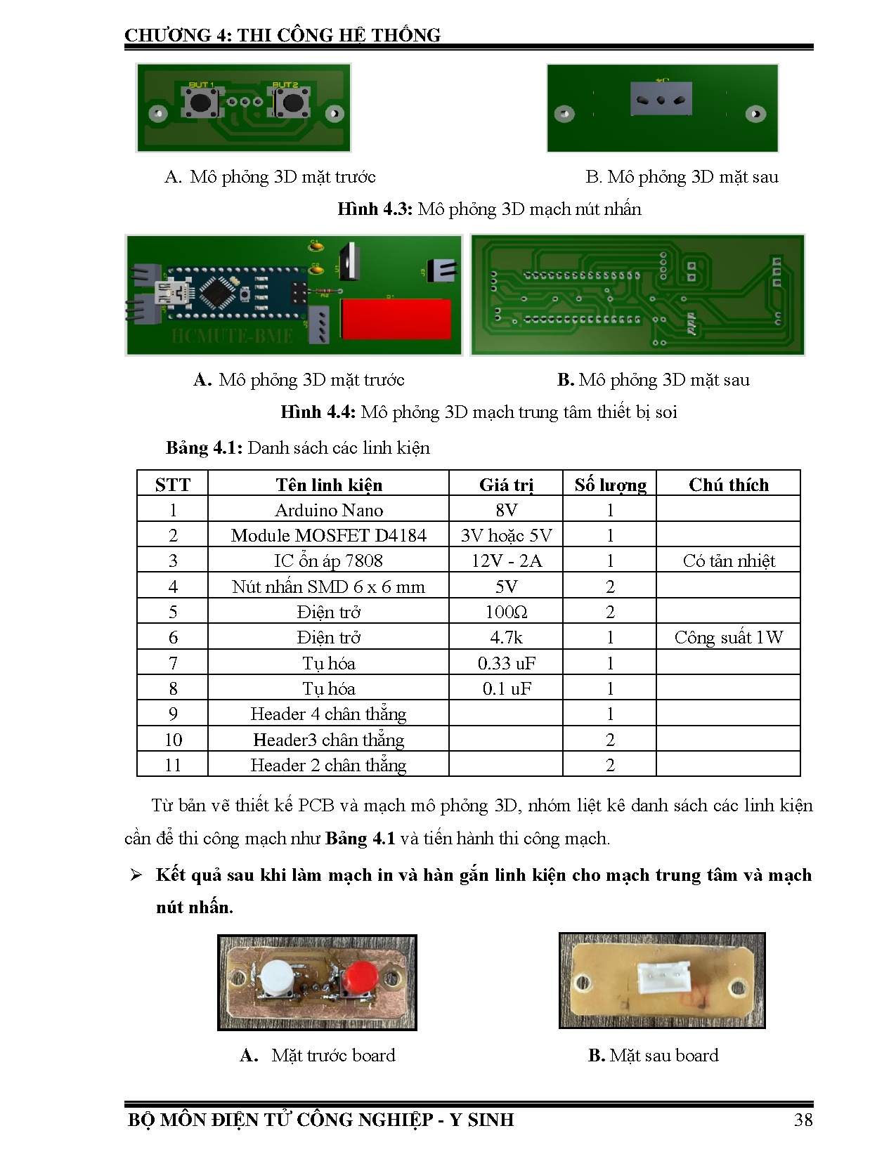 Đồ án tốt nghiệp - Thiết kế và thi công thiết bị soi quang học hỗ trợ phát hiện các bất T ở VBNÁSĐ - Trang 54