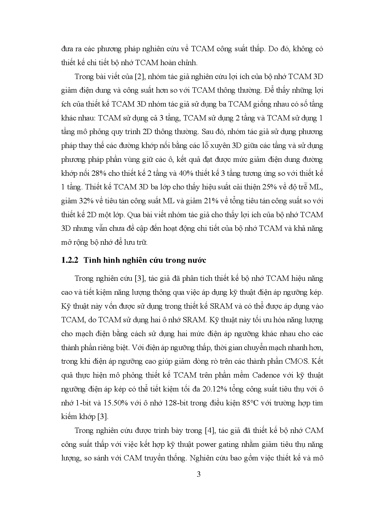 Đồ án tốt nghiệp - Thiết kế bộ nhớ Tcam 32x32 thực hiện trên phần mềm Cadence - Trang 22