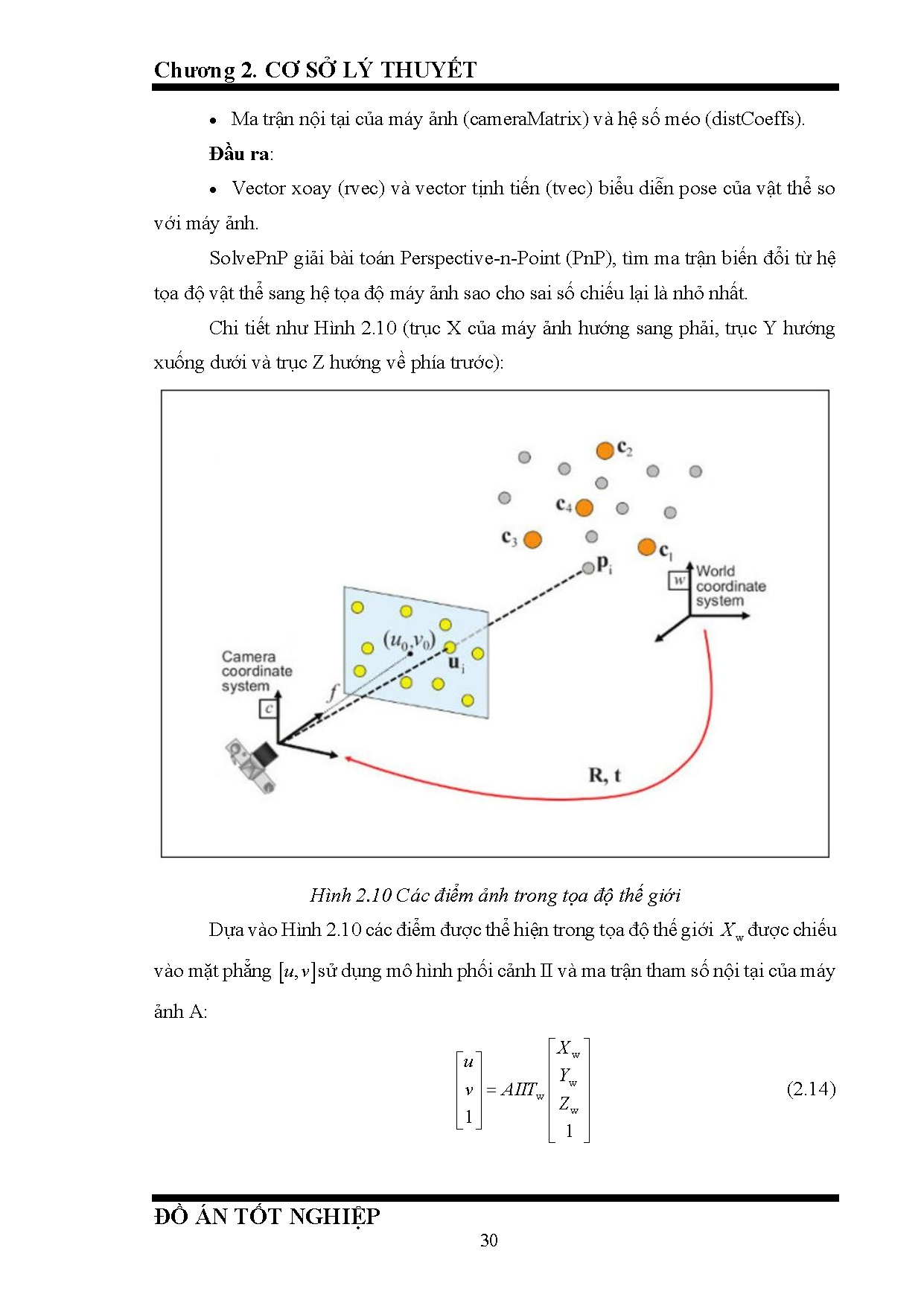 Đồ án tốt nghiệp - Mô hình quản lý xuất nhập kho tự động bằng robot di dộng và cánh tay robot TQMQ - Trang 54