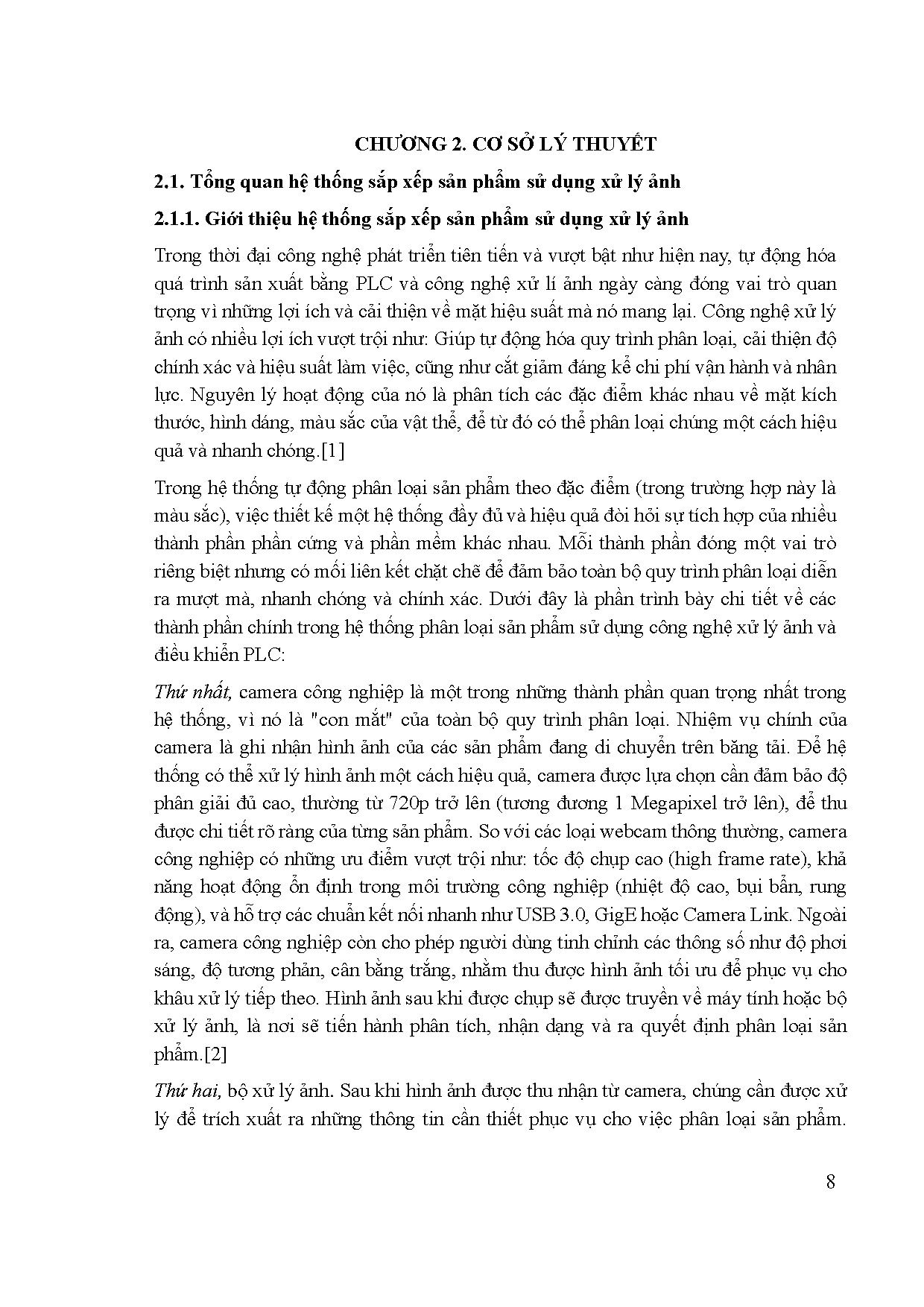 Đồ án tốt nghiệp - Mô hình sắp xếp sản phẩm sử dụng PLC S7-1200 và ứng dụng xử lý ảnh bằng Open CV - Trang 25