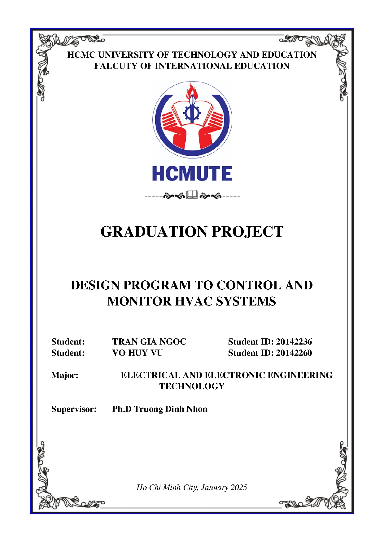 Đồ án tốt nghiệp - Design program to control and monitor Hvac systems