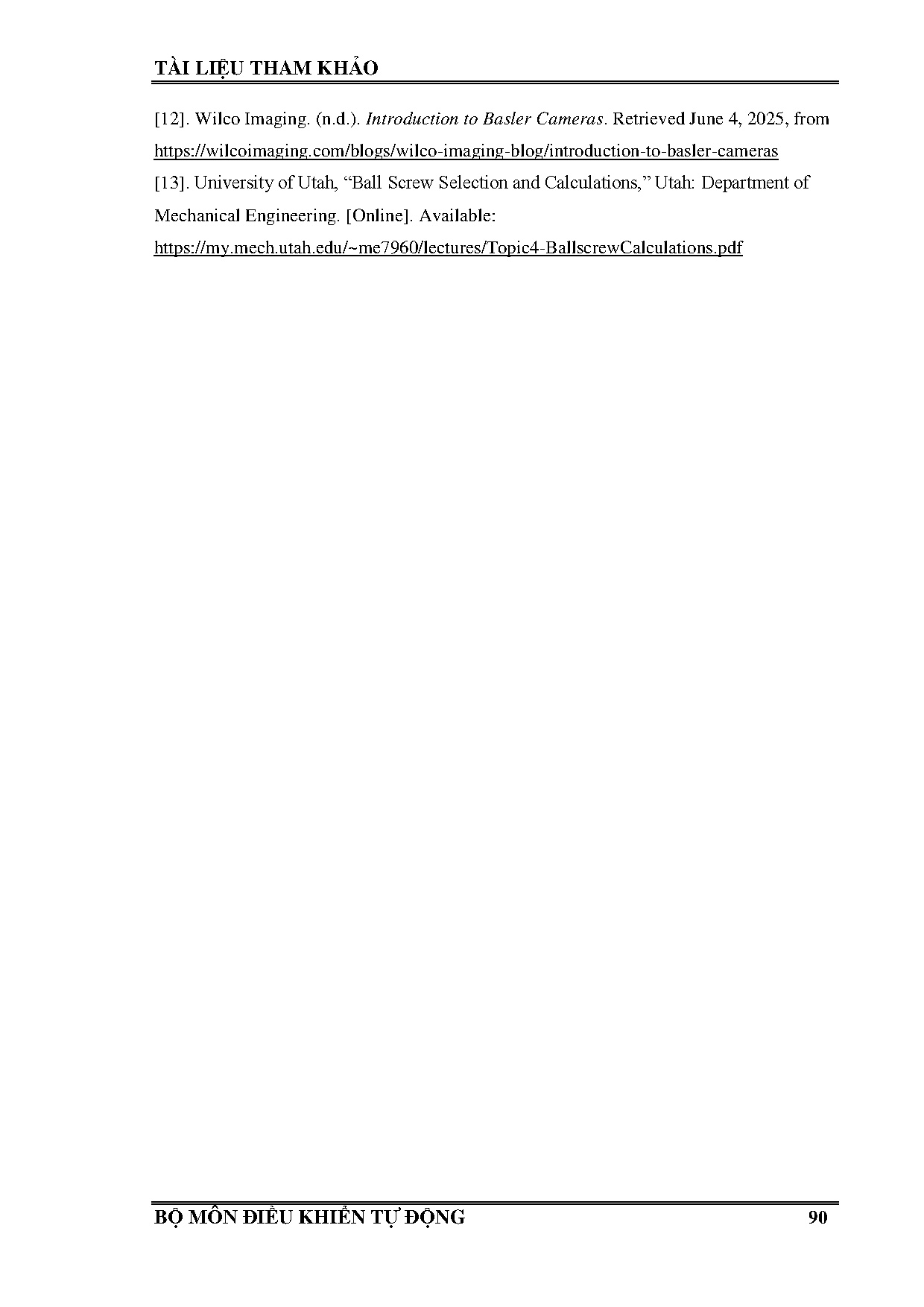 Đồ án tốt nghiệp - Điều khiển cánh tay 6 bậc cấp phôi cho máy Press Fit ép bạc đạn vào gối đỡ vít me - Trang 108