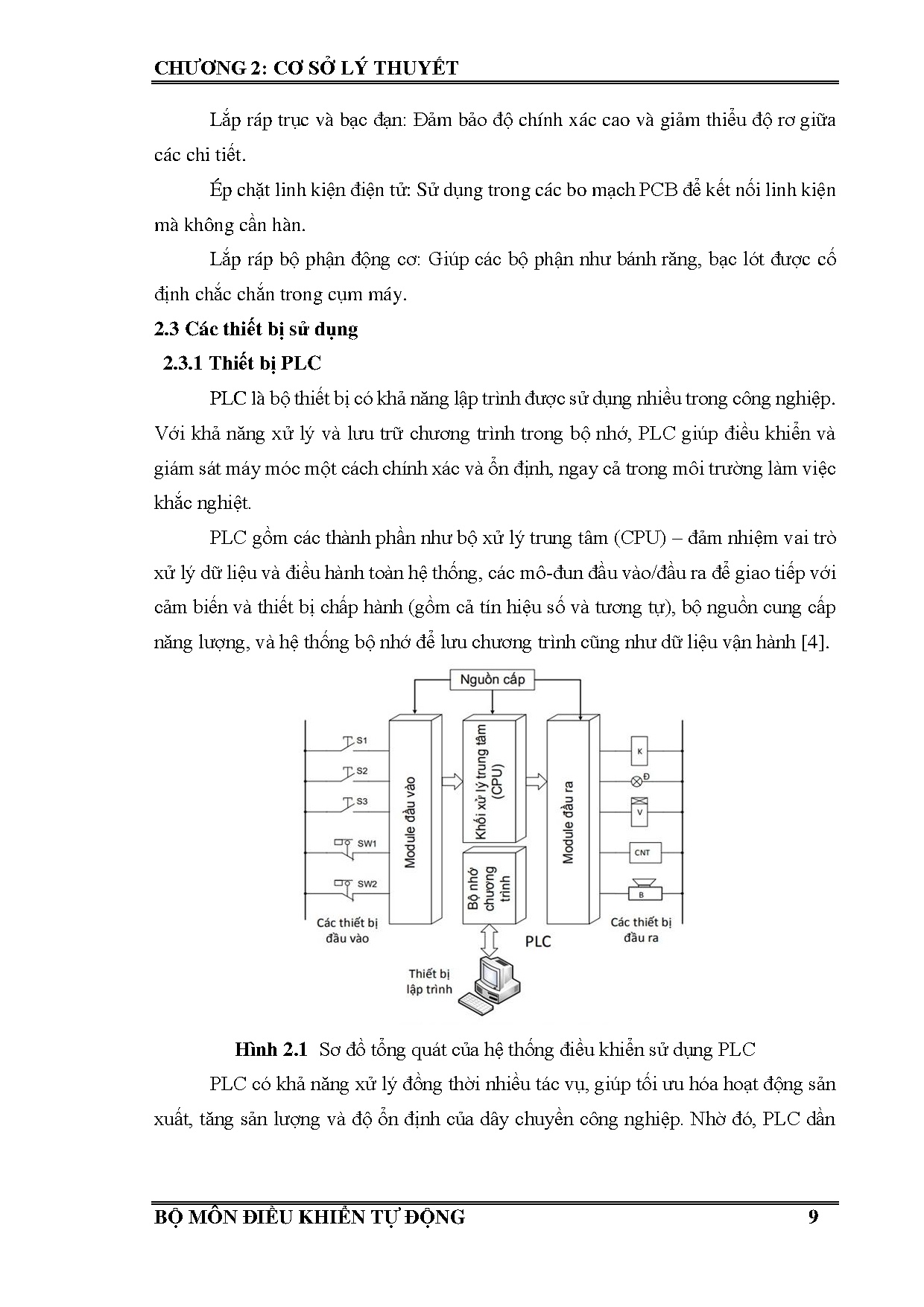 Đồ án tốt nghiệp - Điều khiển cánh tay 6 bậc cấp phôi cho máy Press Fit ép bạc đạn vào gối đỡ vít me - Trang 27