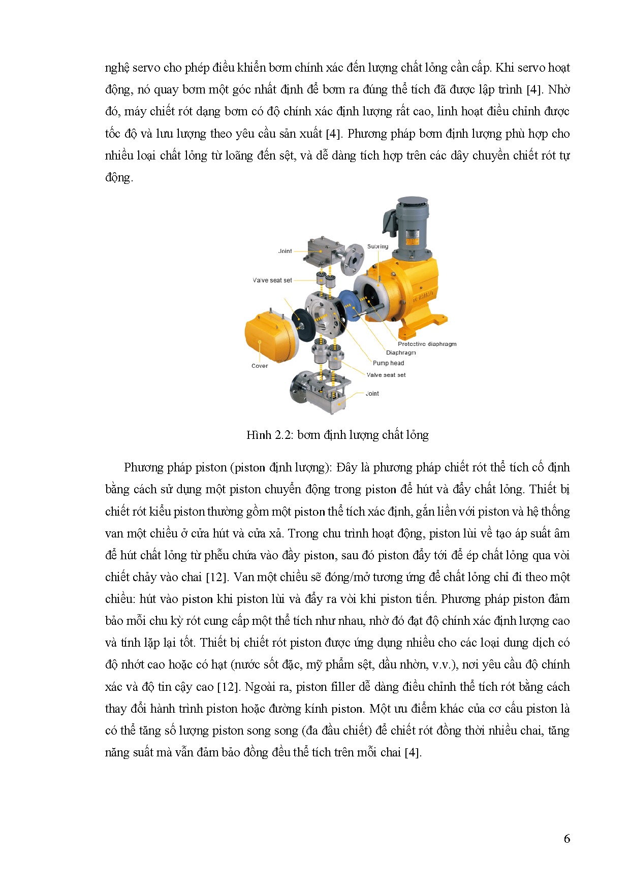Đồ án tốt nghiệp - Hệ thống chiết rót và đóng nắp nhiều chai trên một dây chuyền - Trang 20