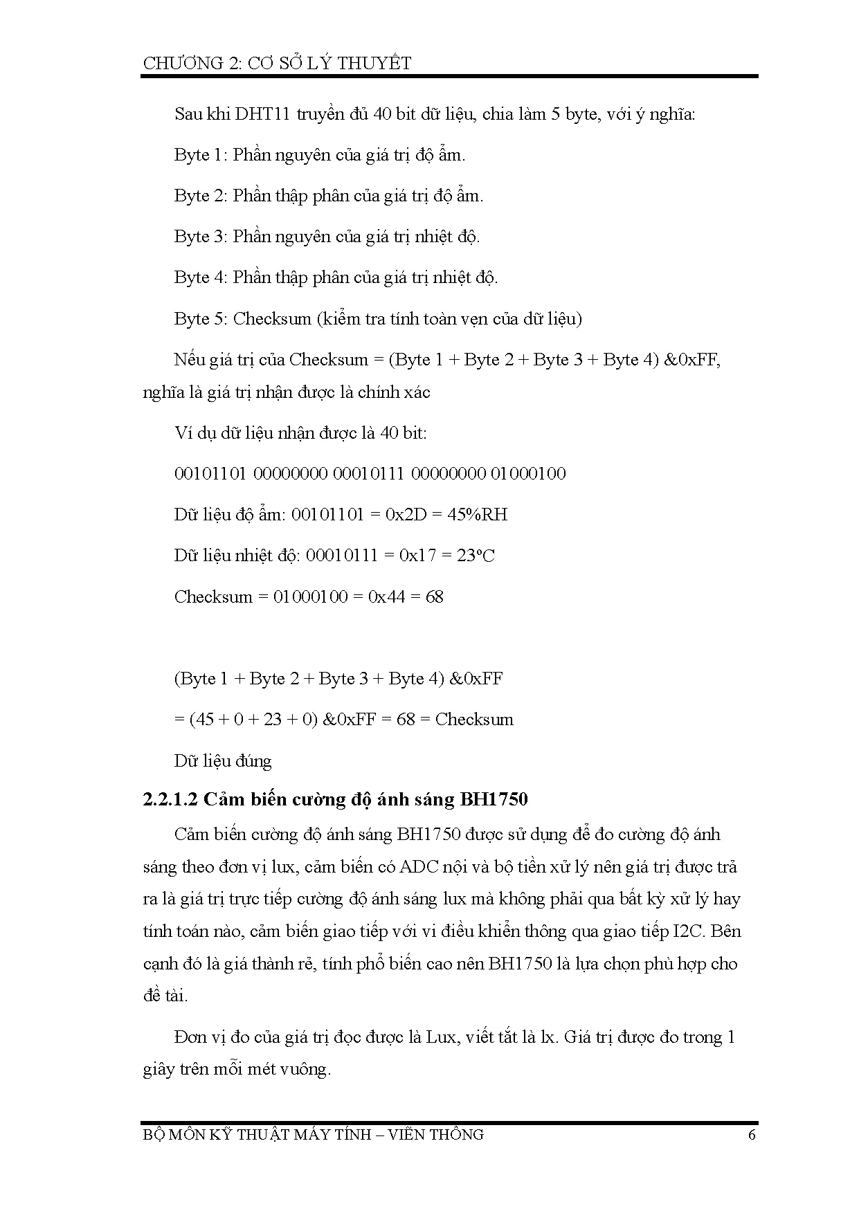 Đồ án tốt nghiệp - Thiết kế và triển khai hệ thống giám sát chỉ số môi trường và hiển thị dữ liệu TT - Trang 16
