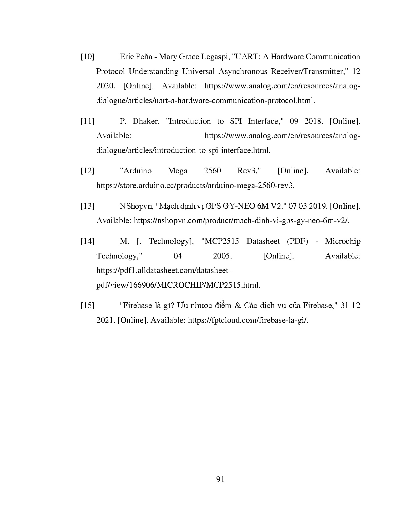 Đồ án tốt nghiệp - Thiết kế hệ thống giám sát và thu thập dữ liệu xe ô tô thông qua cổng OBD-II - Trang 110
