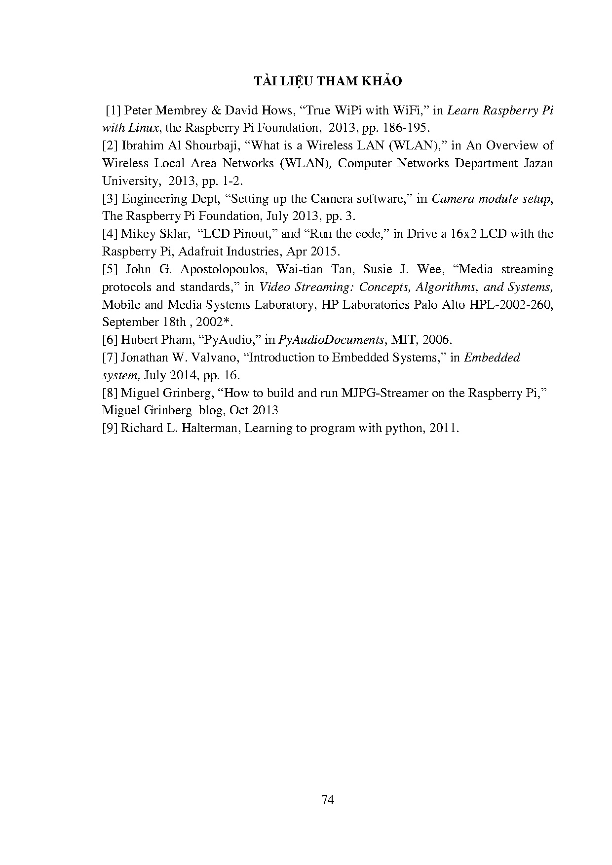 Ảnh một số trang tài liệu