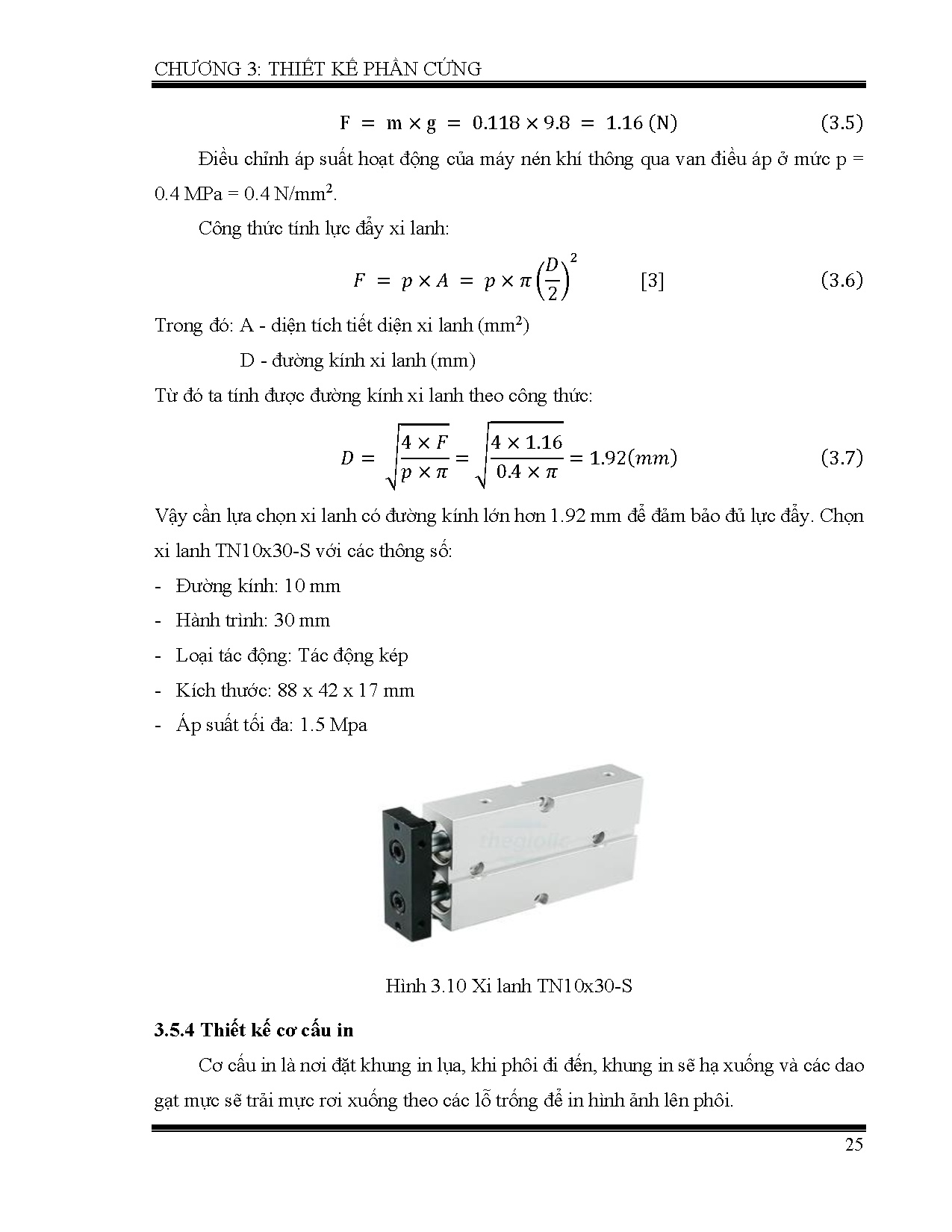 Đồ án tốt nghiệp - Thiết kế và chế tạo máy in lụa tự động sử dụng PLC - Trang 39