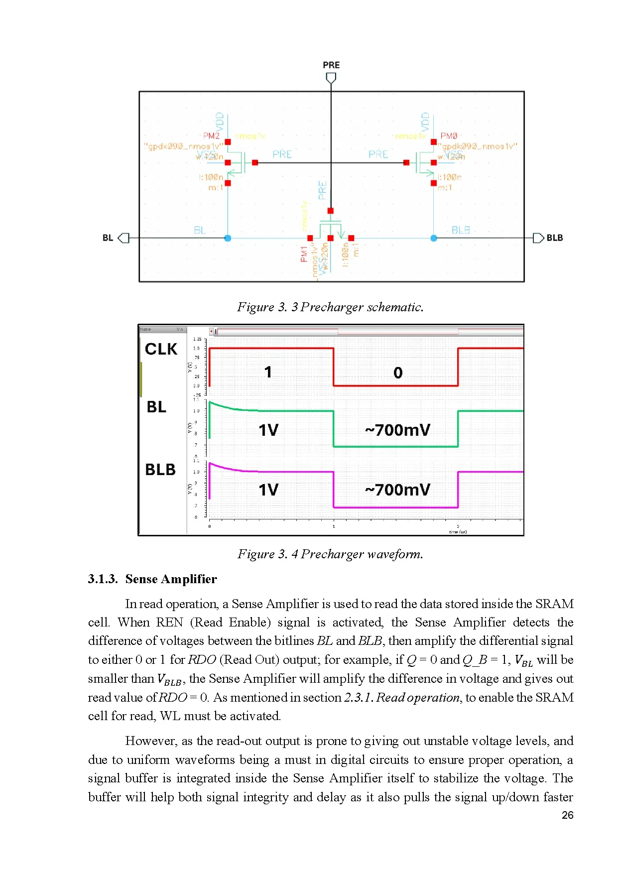 Đồ án tốt nghiệp - Low power sram with MT-Cmos and gating techniques - Trang 40