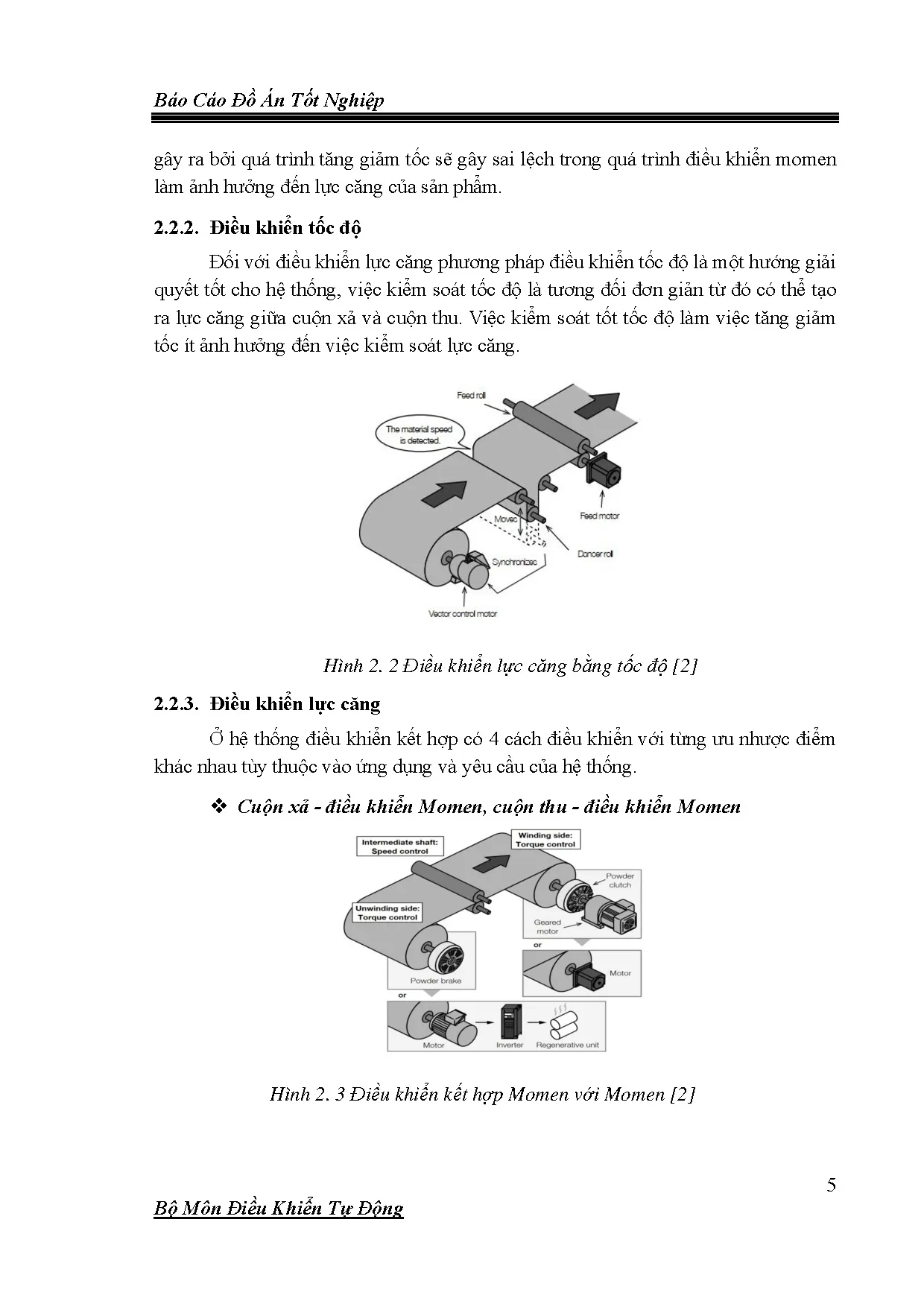 Đồ án tốt nghiệp - Thiết kế và điều khiển mô hình cuộn xả vải - Trang 23