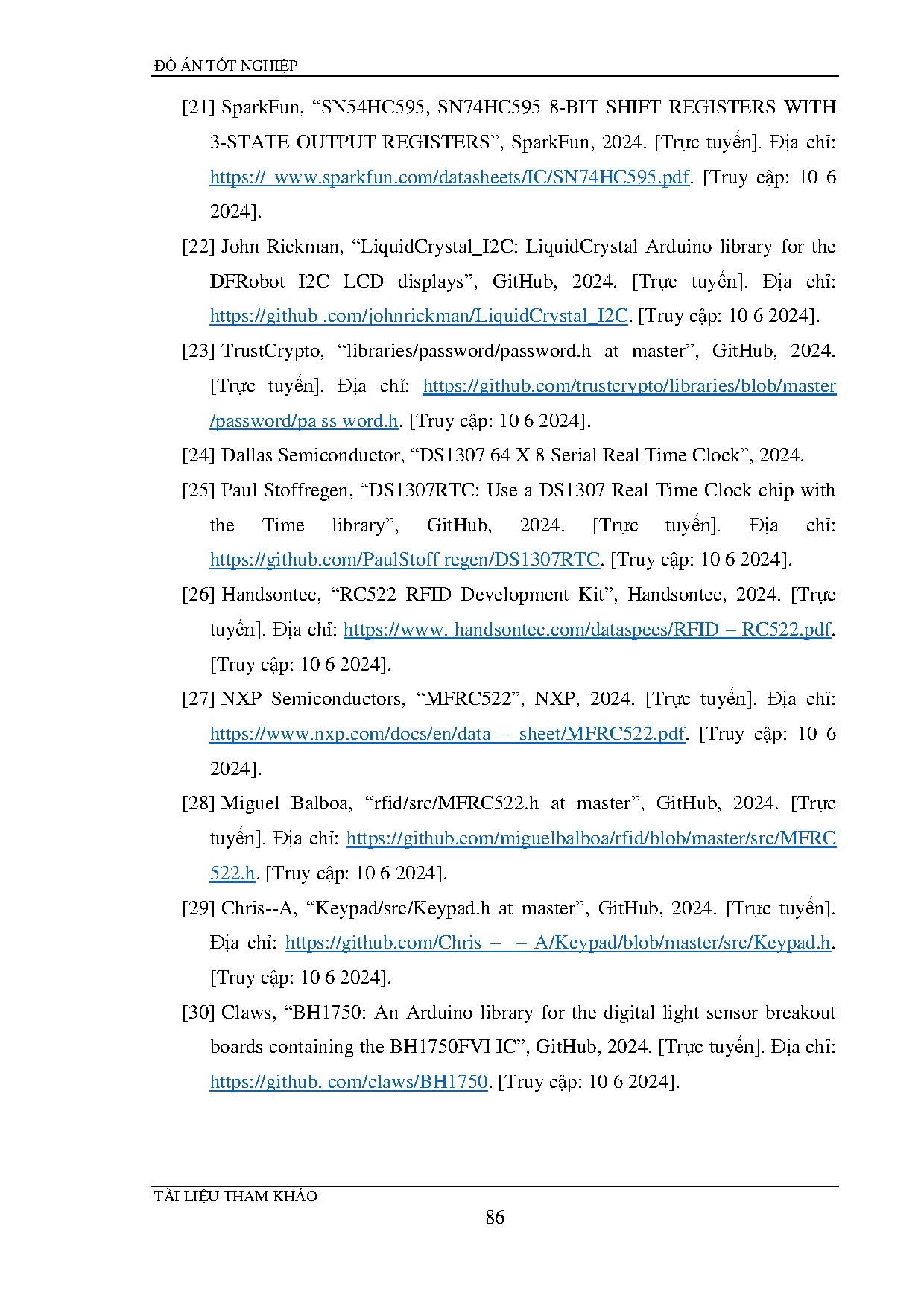 Ảnh một số trang tài liệu