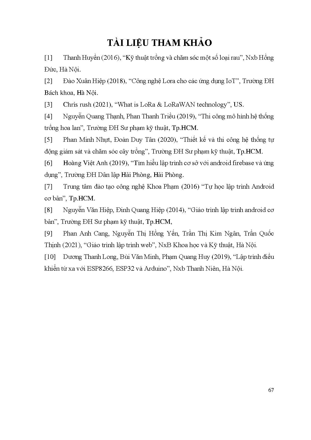 Ảnh một số trang tài liệu