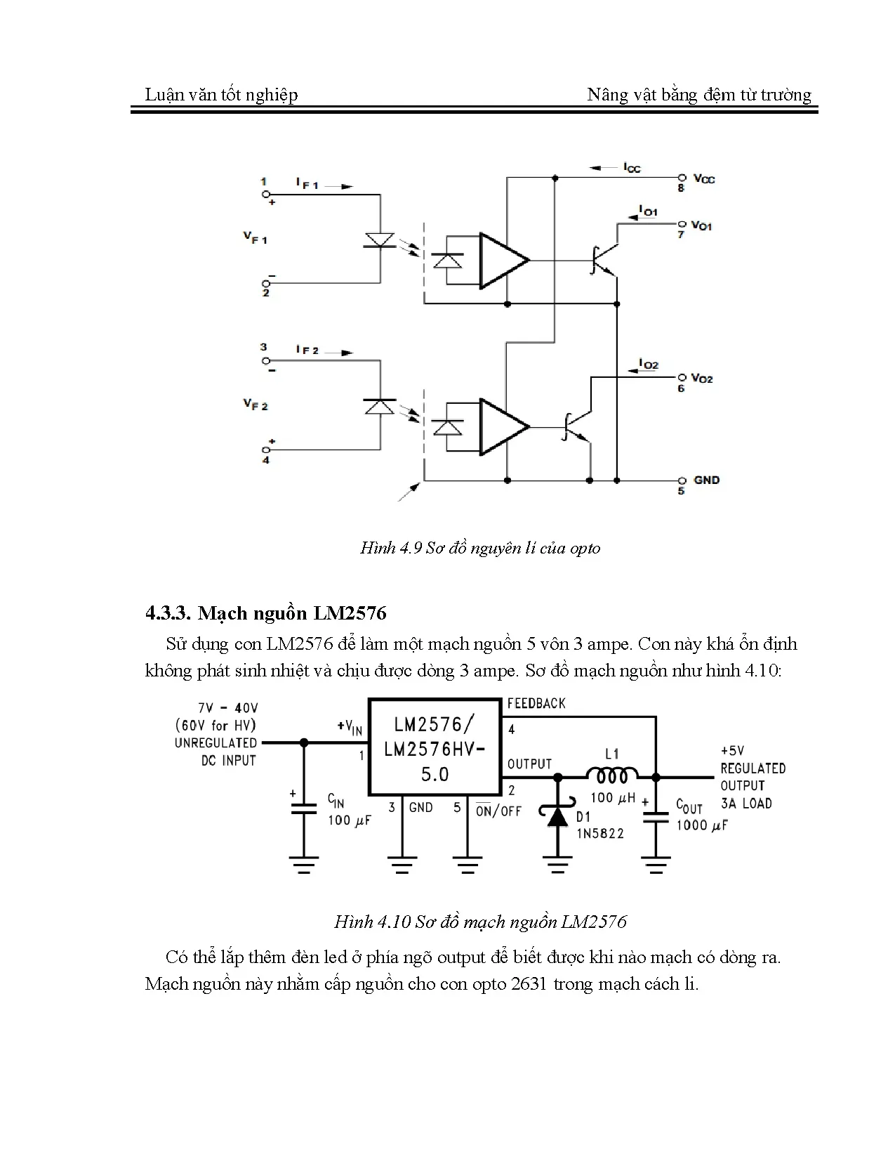 Đồ án tốt nghiệp - Mô hình nâng vật bằng đệm từ trường - Trang 60