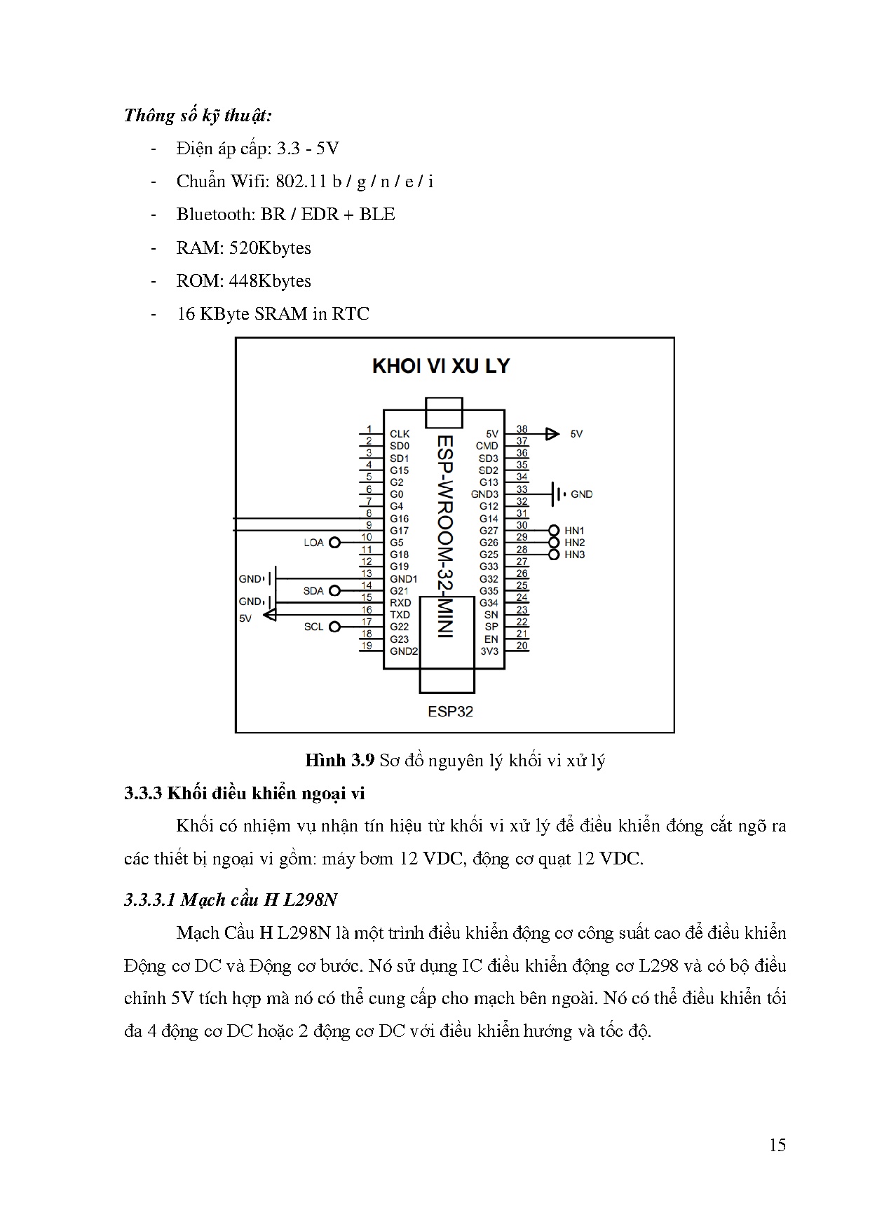 Đồ án tốt nghiệp - Thiết kế máy đo thân nhiệt và khử khuẩn tự động - Trang 29
