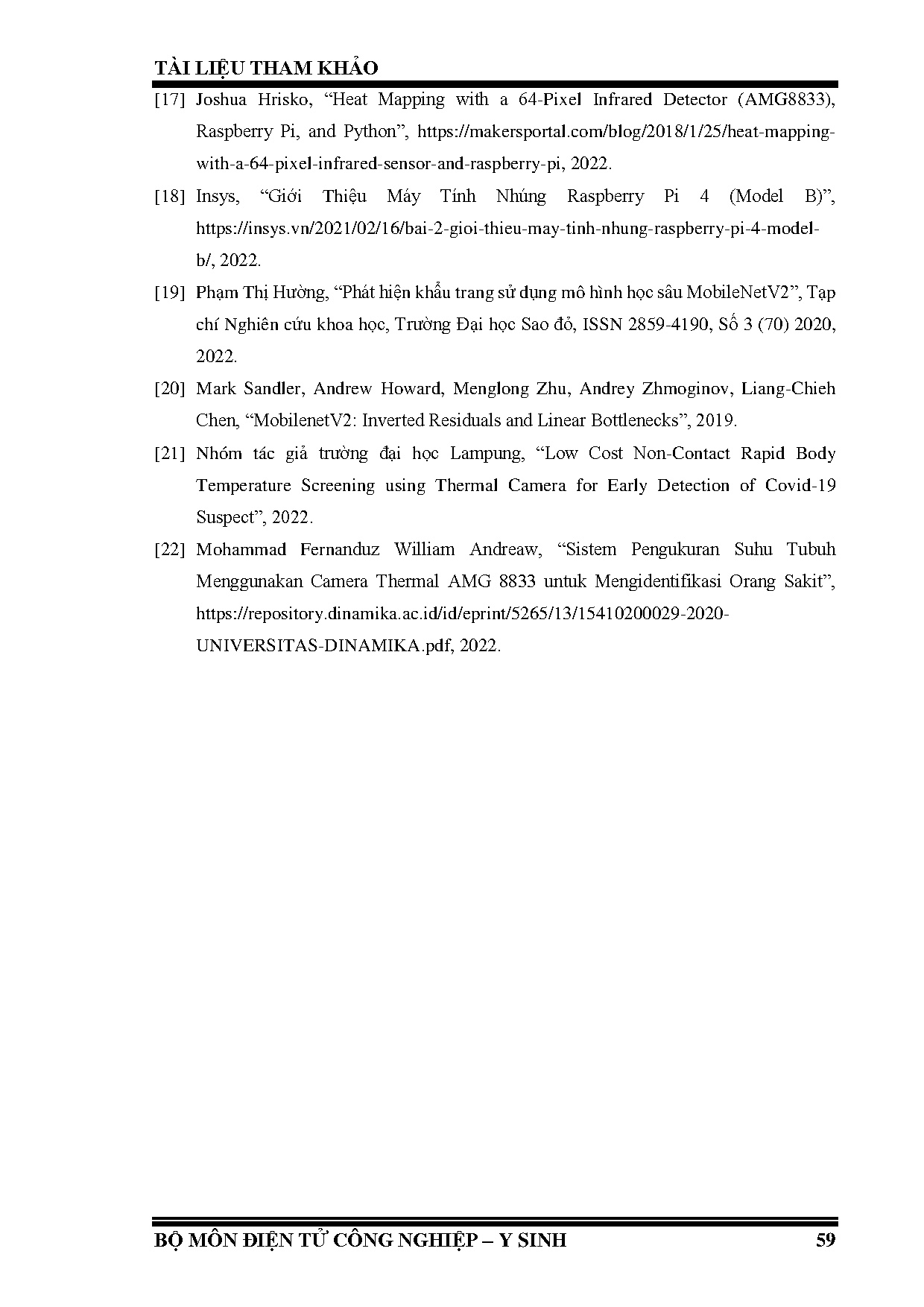 Đồ án tốt nghiệp - Thiết kế và thi công mô hình camera đo thân nhiệt và nhắc nhở người không đeo KT - Trang 73