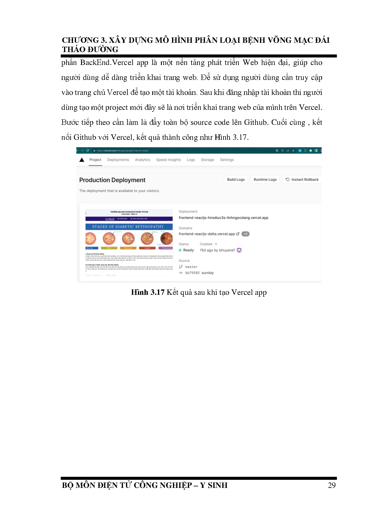 Đồ án tốt nghiệp - Phân loại bệnh võng mạc đái tháo đường sử dụng mô hình mạng resnet - Trang 43