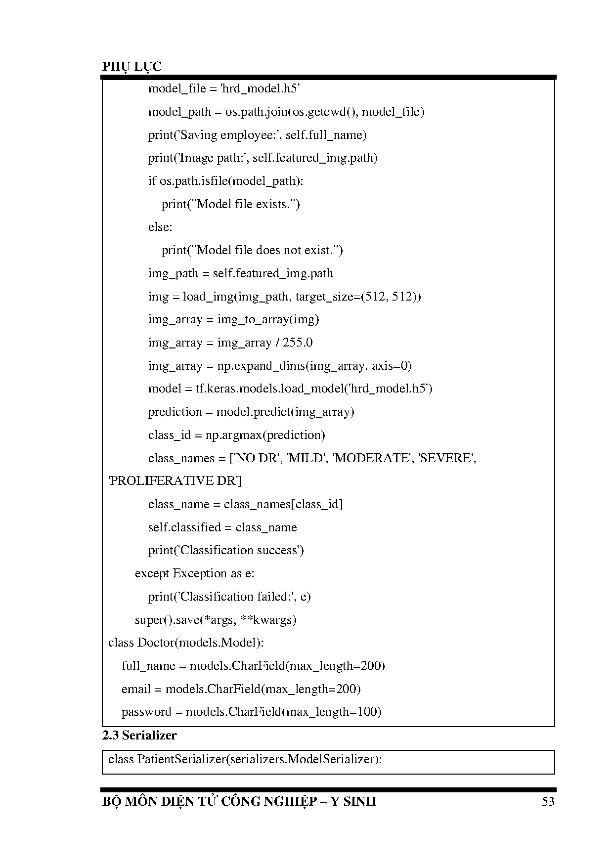 Đồ án tốt nghiệp - Phân loại bệnh võng mạc đái tháo đường sử dụng mô hình mạng resnet - Trang 65