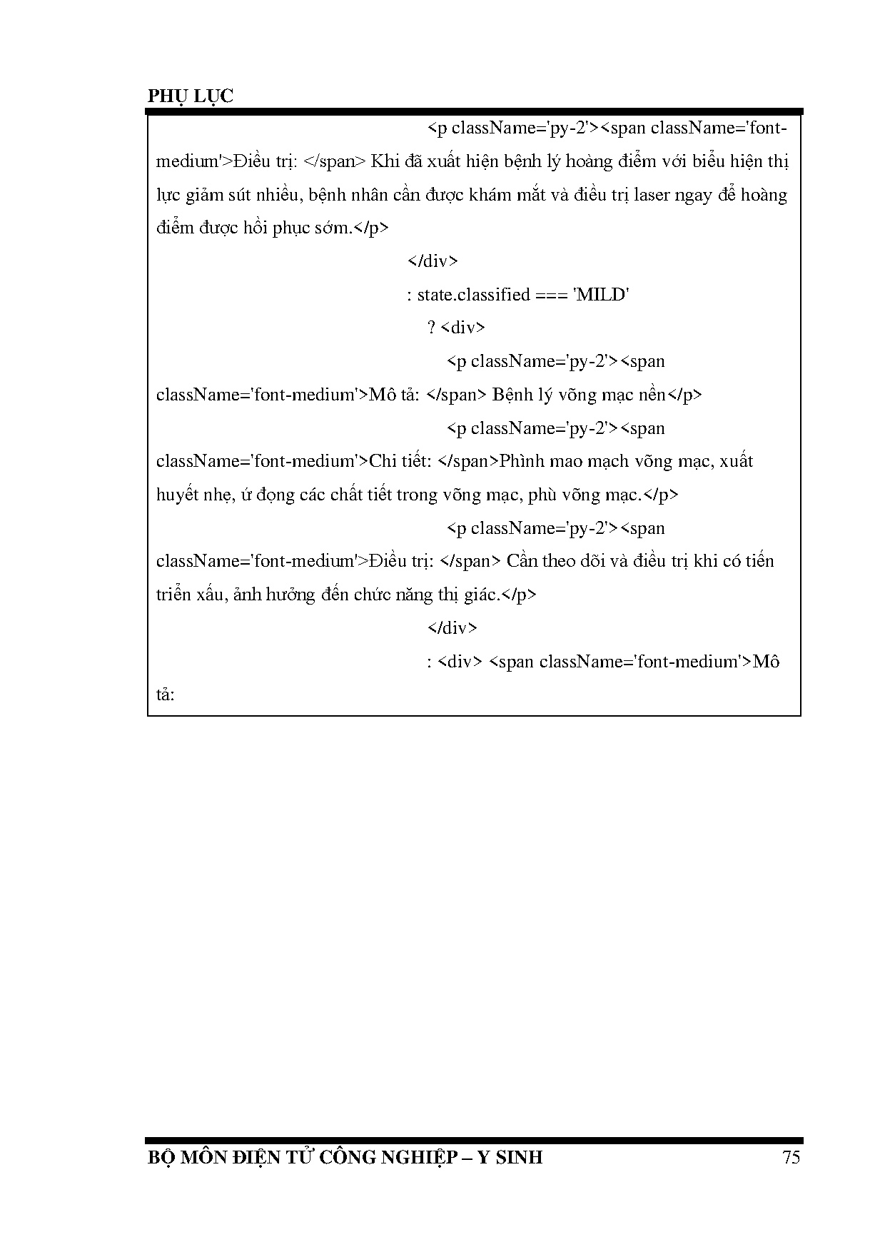 Đồ án tốt nghiệp - Phân loại bệnh võng mạc đái tháo đường sử dụng mô hình mạng resnet - Trang 87