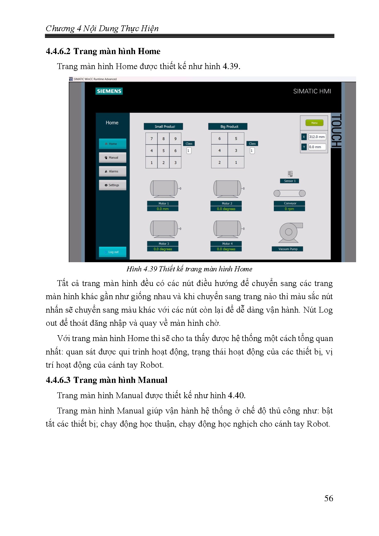 Đồ án tốt nghiệp - Phân loại và sắp xếp sản phẩm dùng cánh tay máy scara - Trang 73