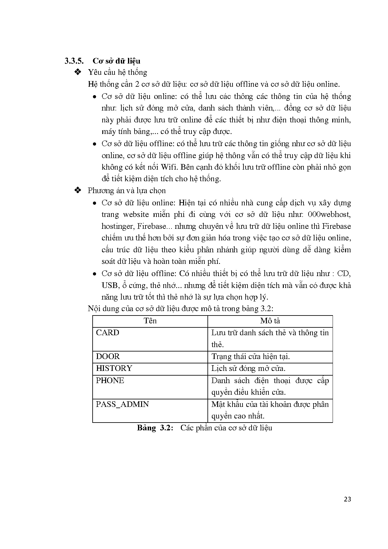 Đồ án tốt nghiệp - Thiết kế và thi công thiết bị quản lý cửa - Trang 35