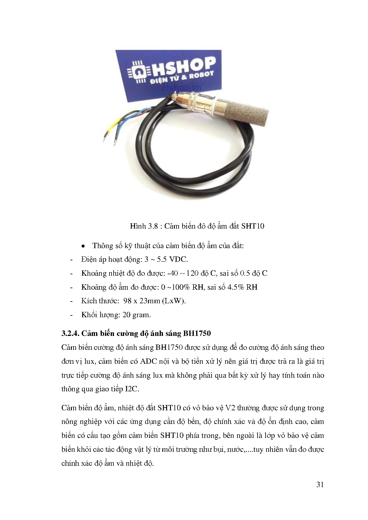 Đồ án tốt nghiệp - Điều khiển và giám sát tủ trồng rau quả Internet - Trang 44